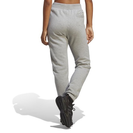 Women Lounge Fleece Joggers, Grey, A901_ONE, large image number 4