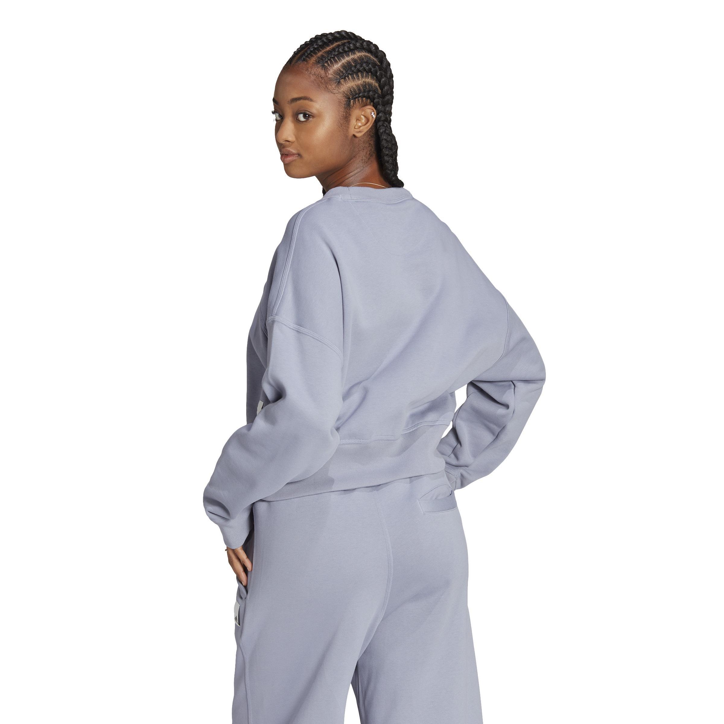 Lounge Fleece Sweatshirt, Purple, , large image number 5