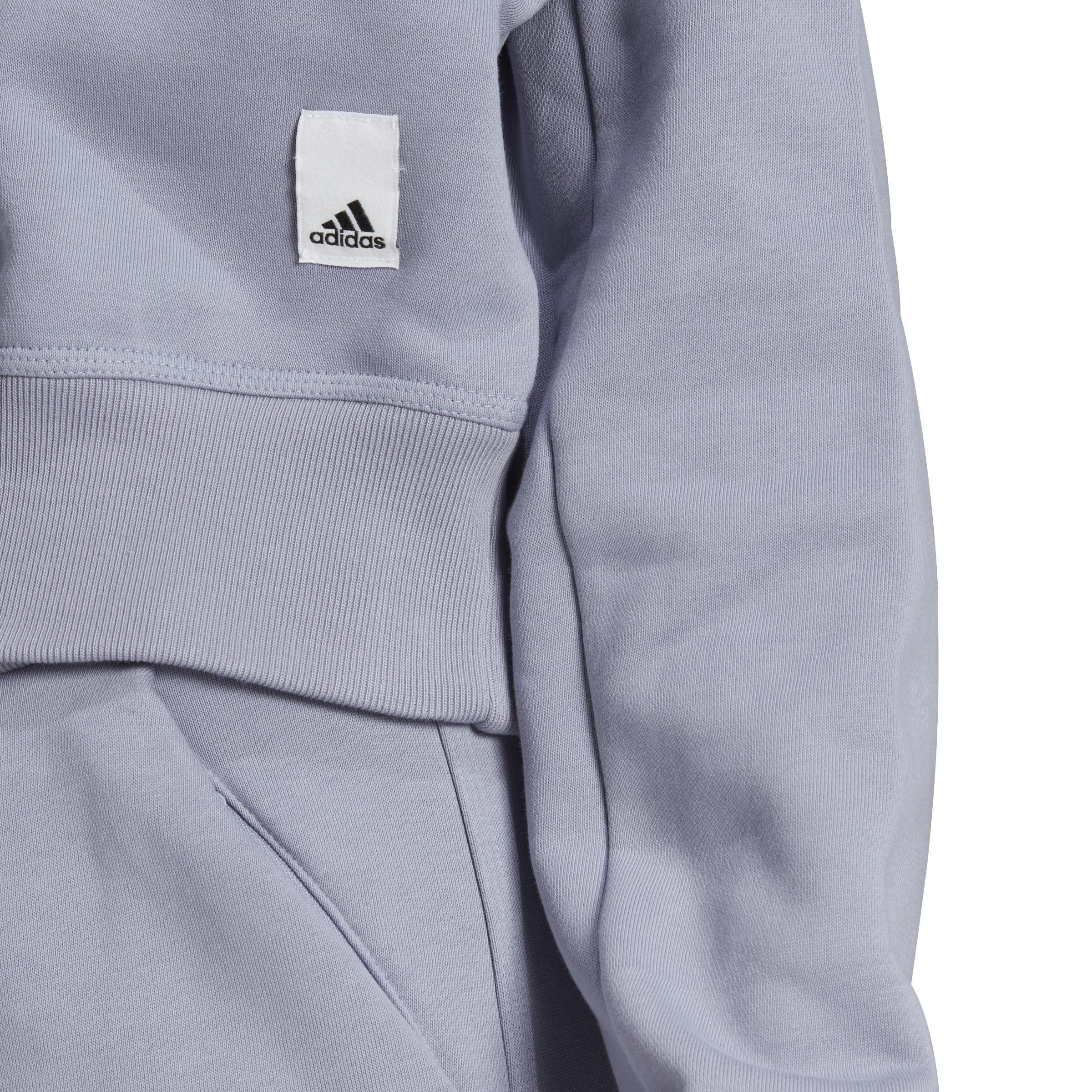Lounge Fleece Sweatshirt, Purple, , large image number 6