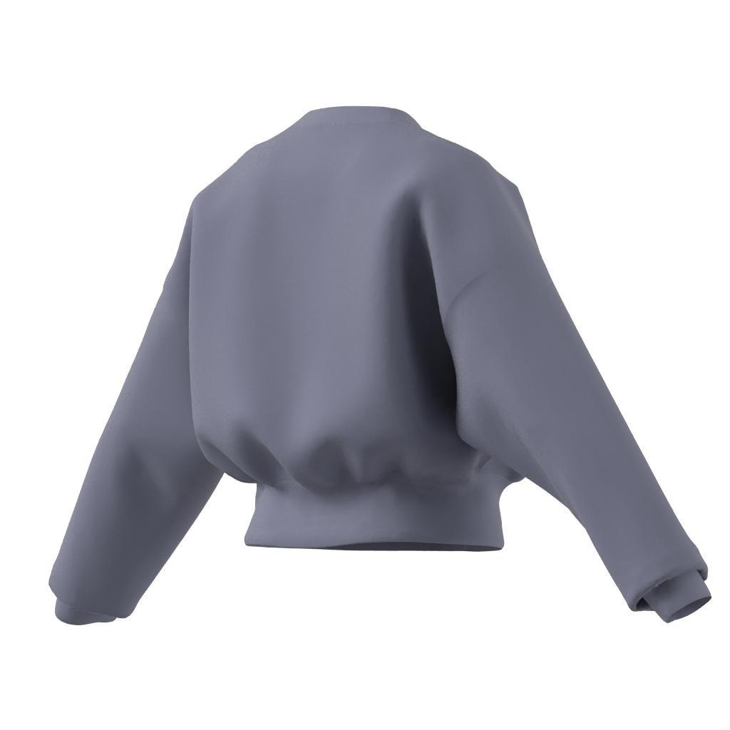 Lounge Fleece Sweatshirt, Purple, , large image number 11