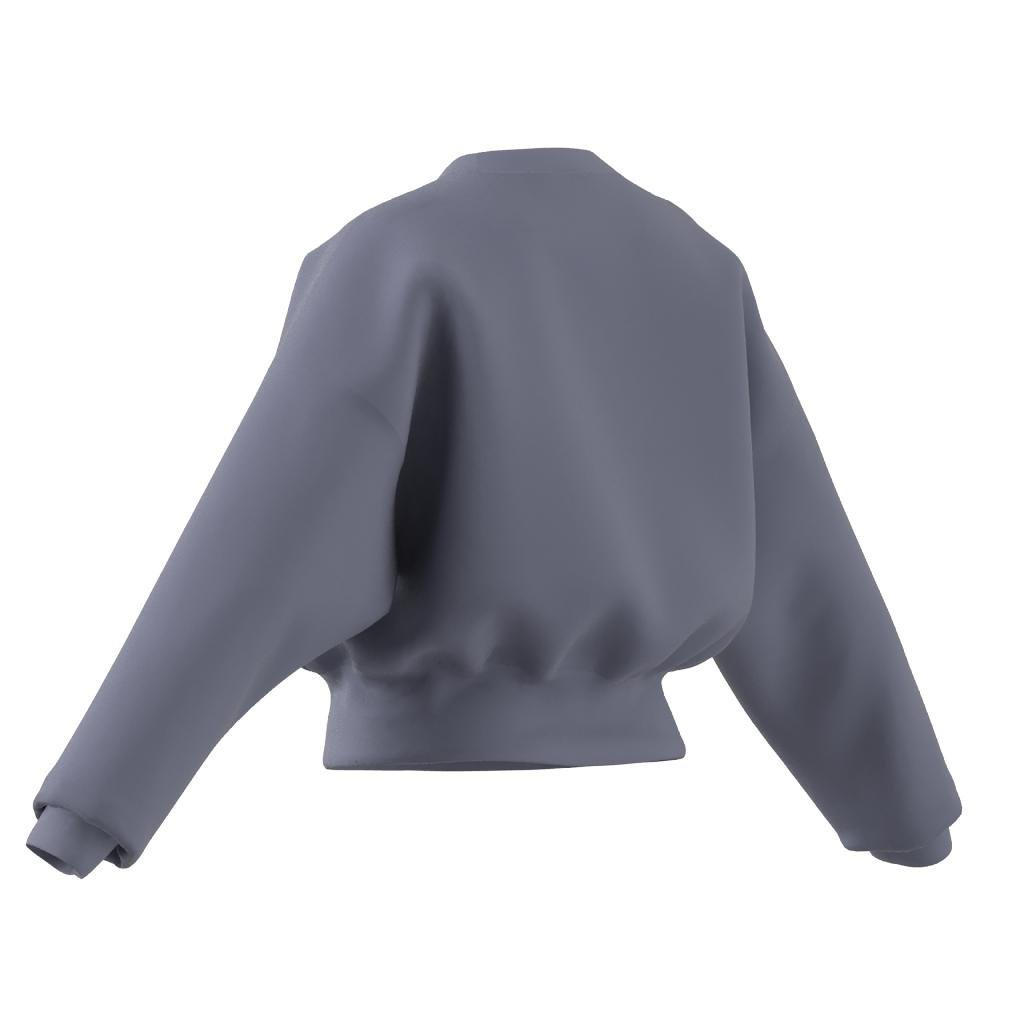 Lounge Fleece Sweatshirt, Purple, , large image number 12