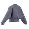 Women Lounge Fleece Sweatshirt, Purple, A901_ONE, thumbnail image number 12