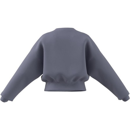 Women Lounge Fleece Sweatshirt, Purple, A901_ONE, large image number 14