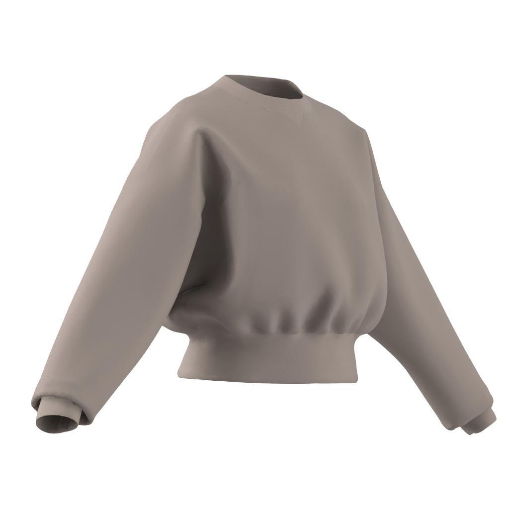 Lounge Fleece Sweatshirt, Brown, , large image number 14