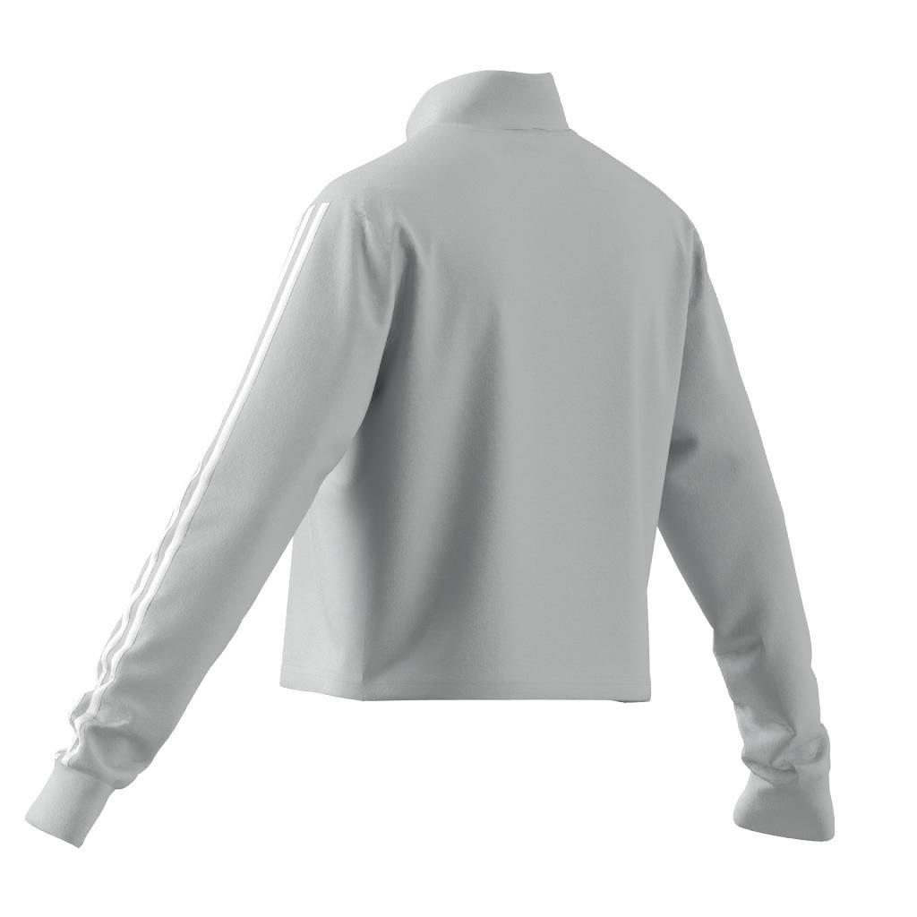 AEROREADY Train Essentials 3-Stripes Track Jacket, Grey, A901_ONE, large image number 11