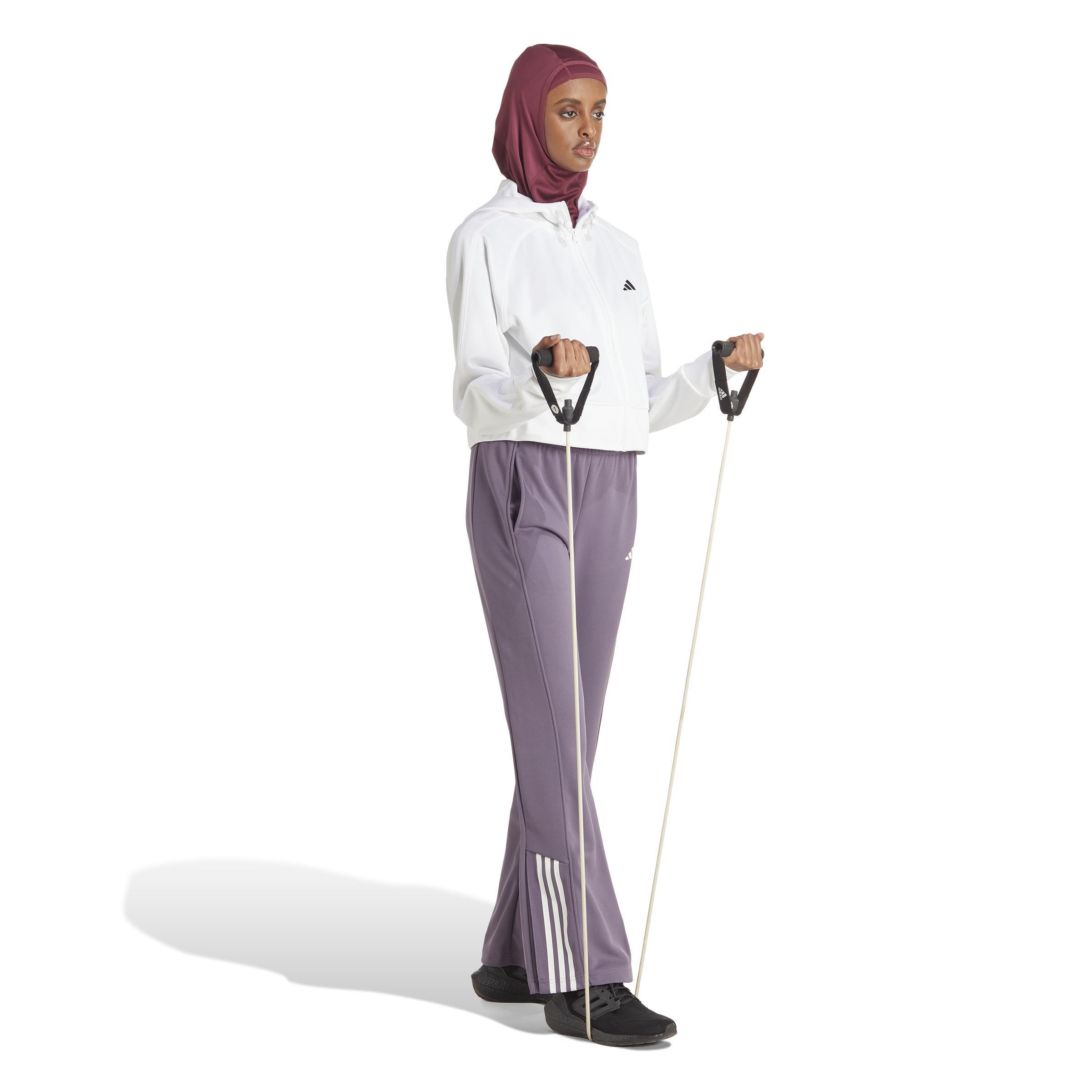 Aeroready Hyperglam Full-Length Joggers, Purple, , large image number 1