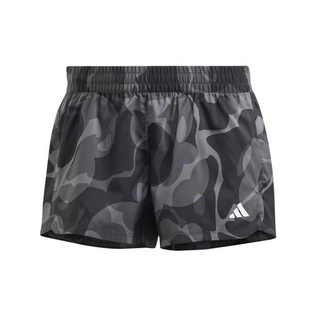 Women Pacer Train Essentials Floral-Print Woven Shorts, Black, A901_ONE, large image number 0