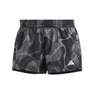 Women Pacer Train Essentials Floral-Print Woven Shorts, Black, A901_ONE, thumbnail image number 0