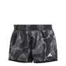 Women Pacer Train Essentials Floral-Print Woven Shorts, Black, A901_ONE, thumbnail image number 1