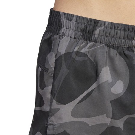 Women Pacer Train Essentials Floral-Print Woven Shorts, Black, A901_ONE, large image number 3