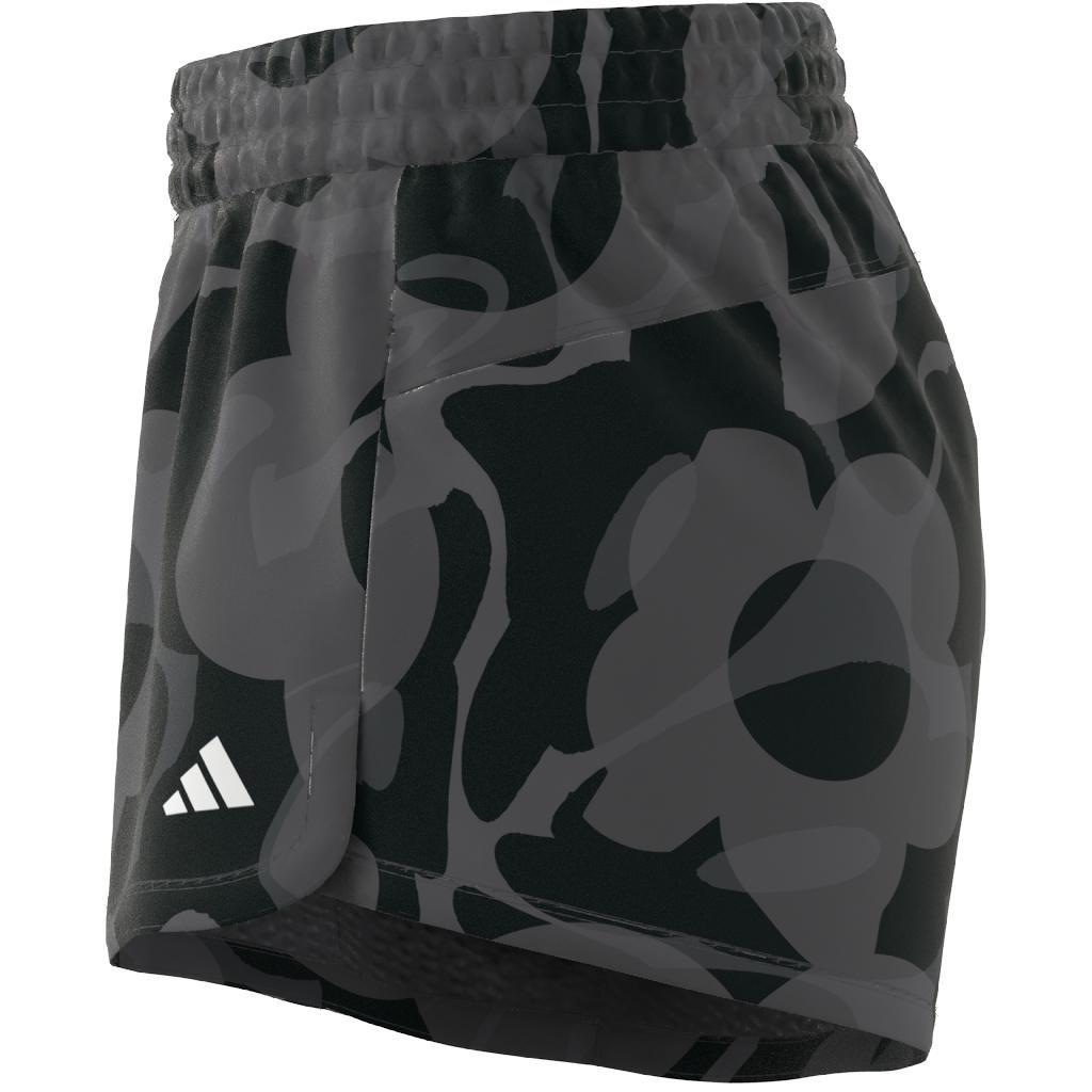 Pacer Train Essentials Floral-Print Woven Shorts, Black, A901_ONE, large image number 5