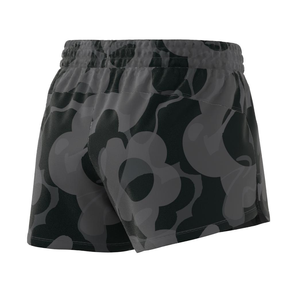 Pacer Train Essentials Floral-Print Woven Shorts, Black, A901_ONE, large image number 9