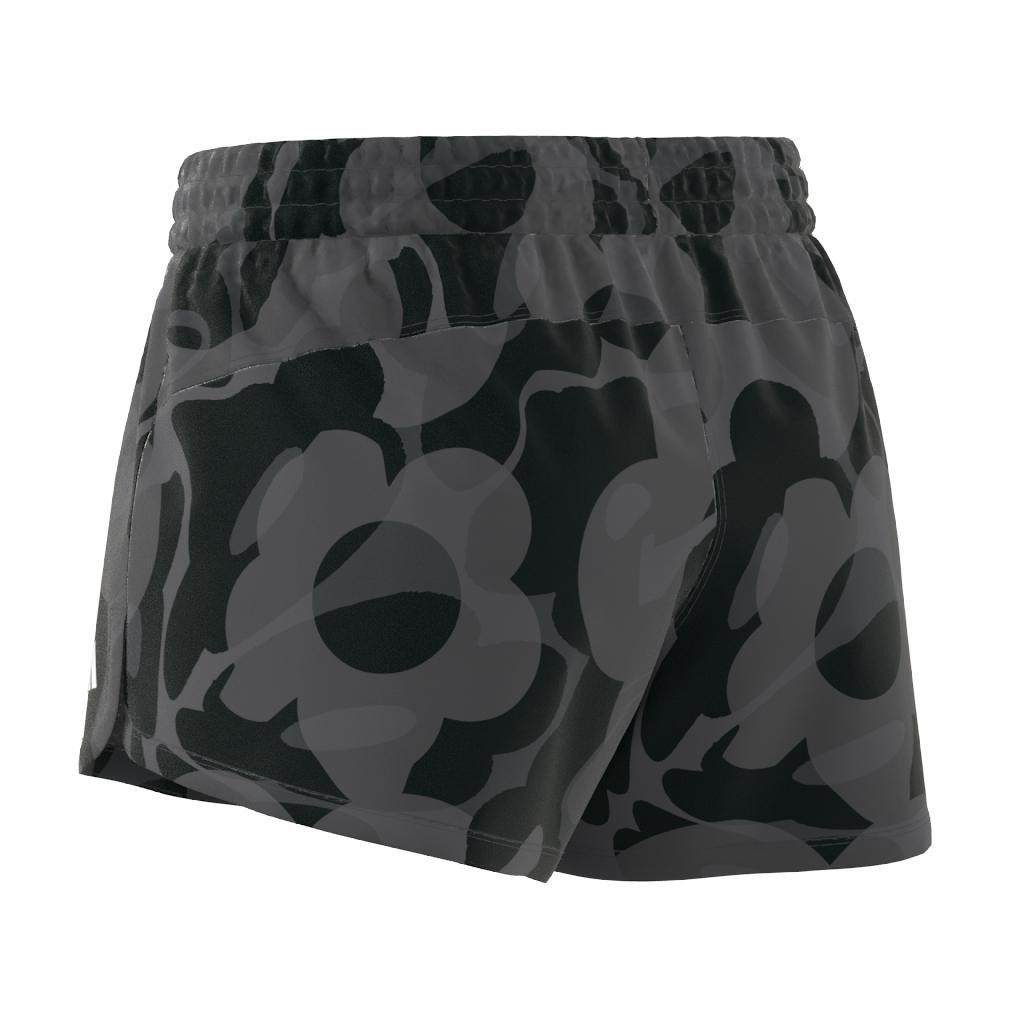 Pacer Train Essentials Floral-Print Woven Shorts, Black, A901_ONE, large image number 10