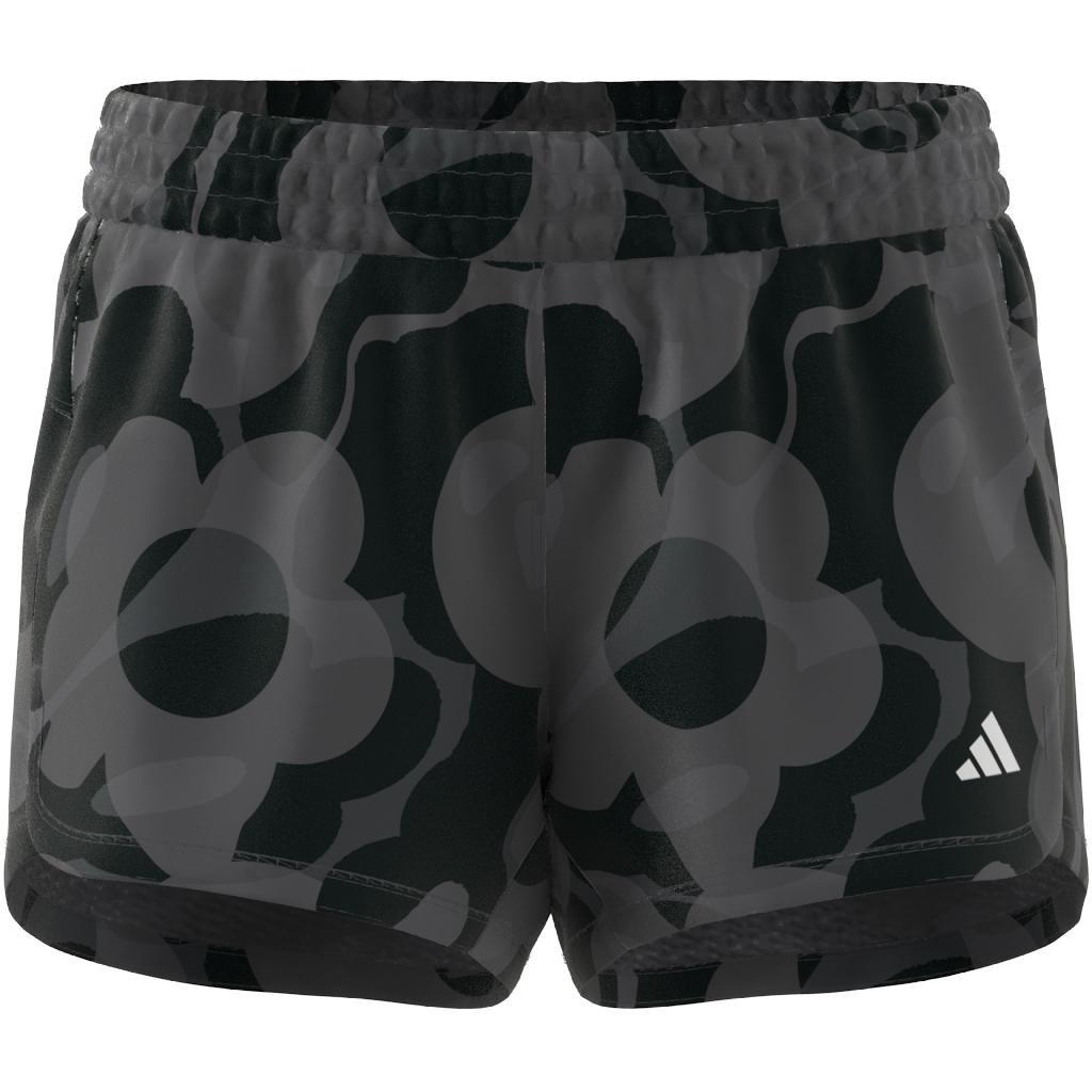 Pacer Train Essentials Floral-Print Woven Shorts, Black, A901_ONE, large image number 13
