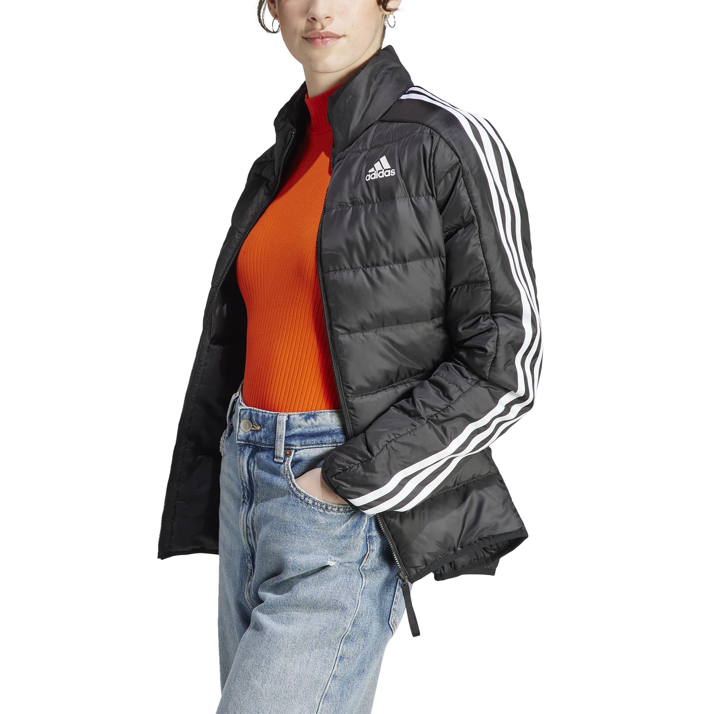 Essentials 3-Stripes Light Down Jacket, Black, , large image number 1