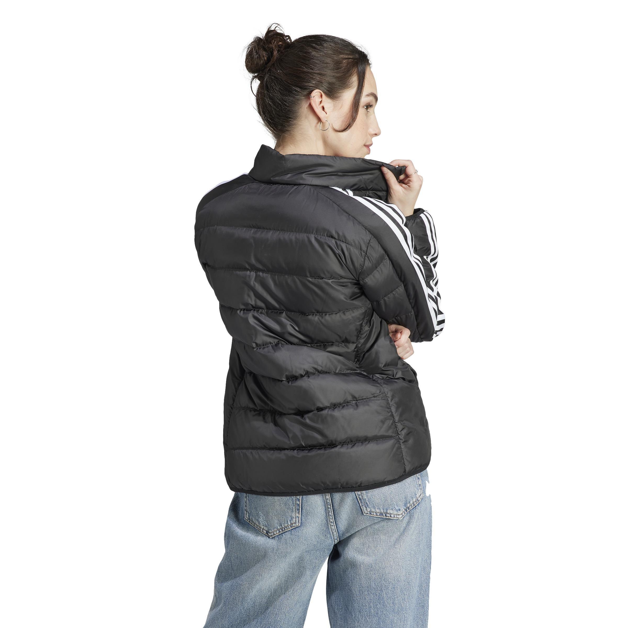 Essentials 3-Stripes Light Down Jacket, Black, , large image number 3