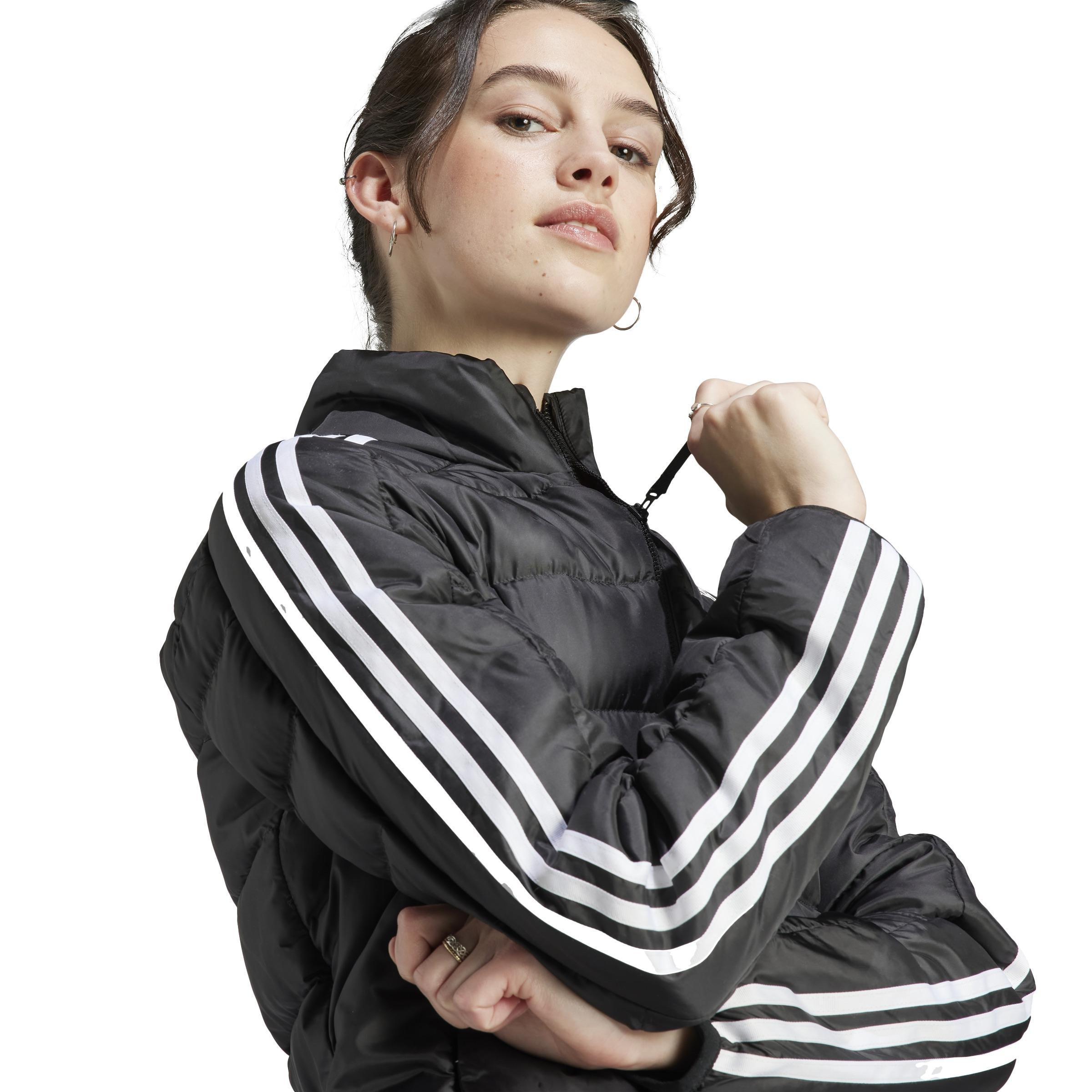 Essentials 3-Stripes Light Down Jacket, Black, , large image number 5