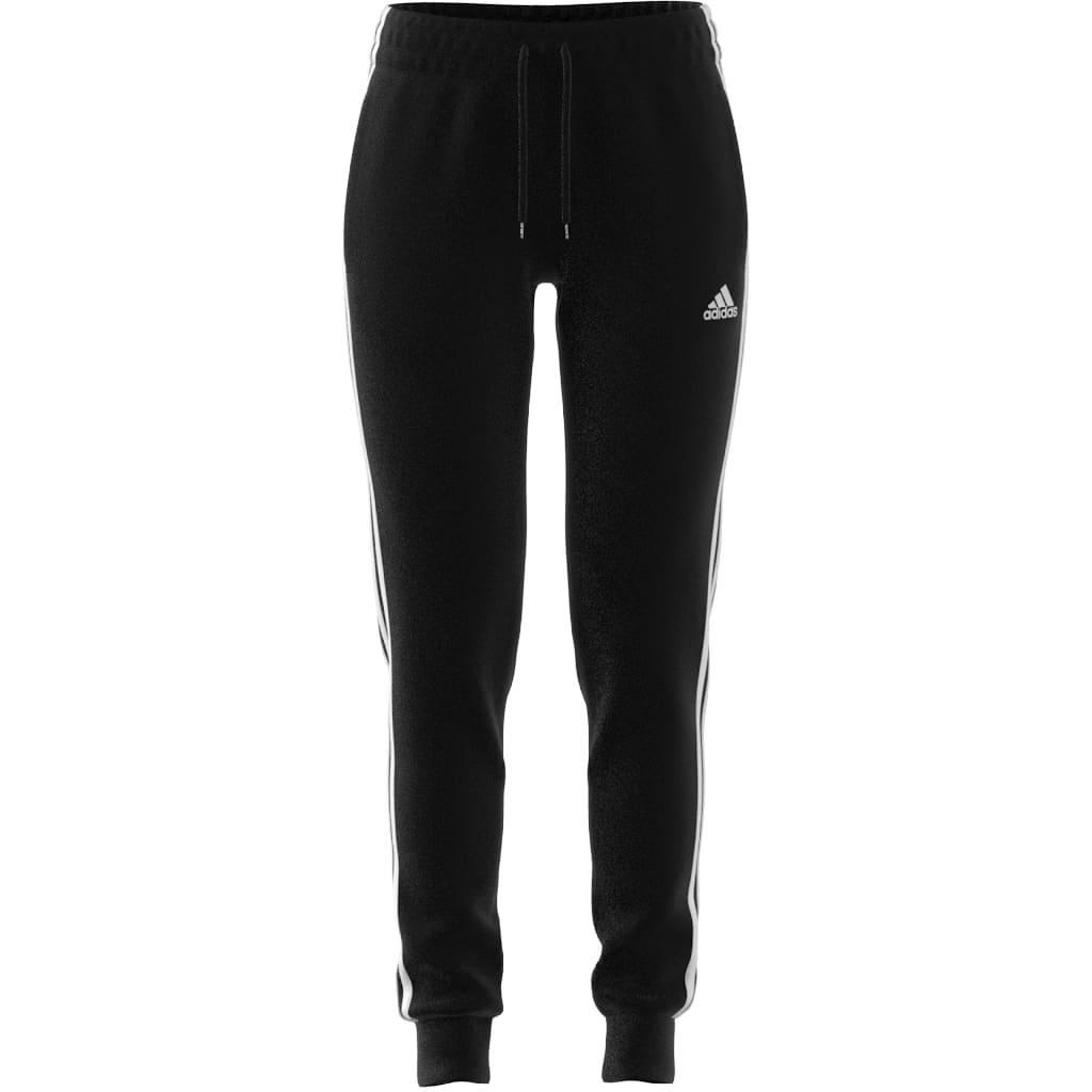 Essentials 3-Stripes Fleece Joggers, Black, A901_ONE, large image number 6