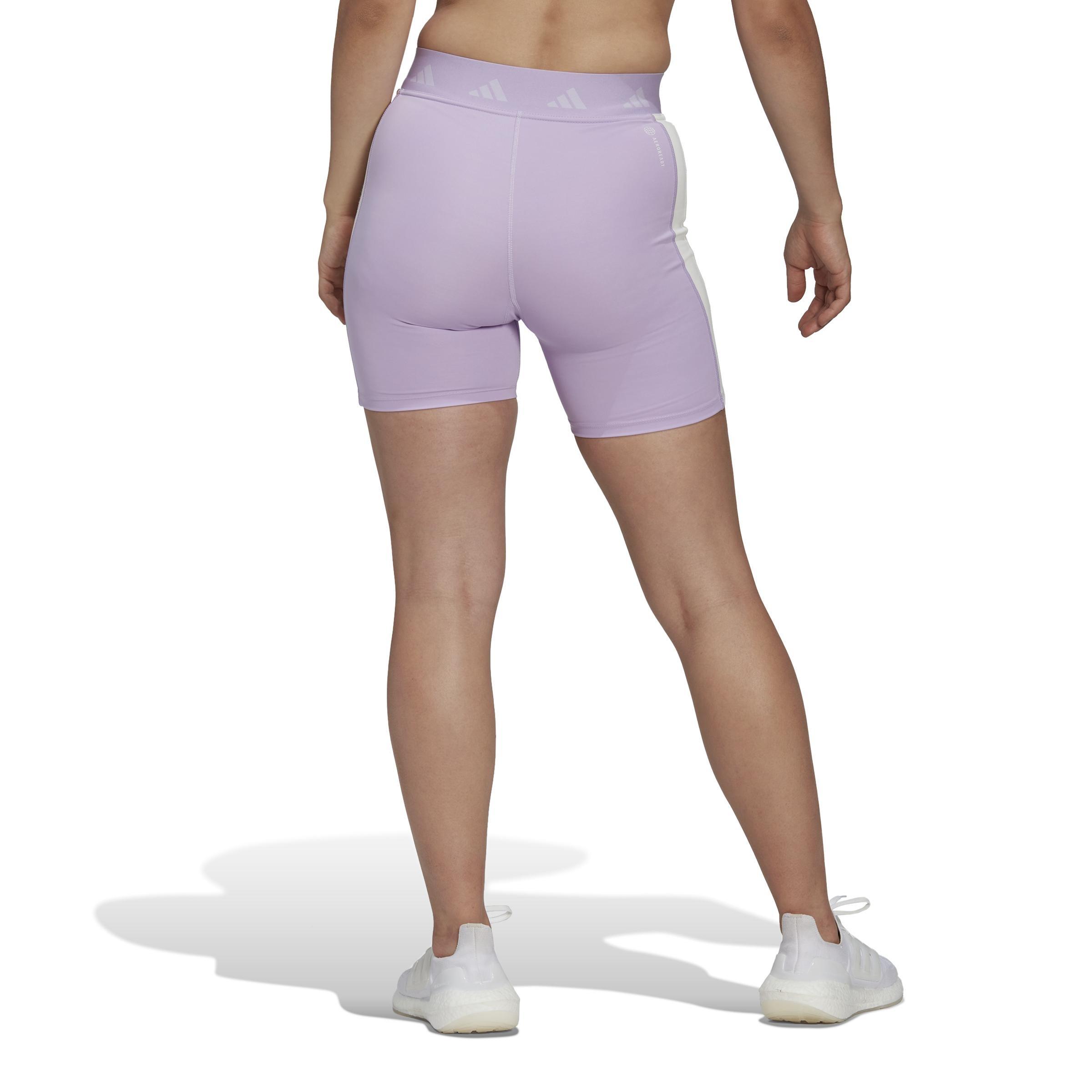 Hyperglam Training Techfit Short Leggings, Purple, , large image number 2