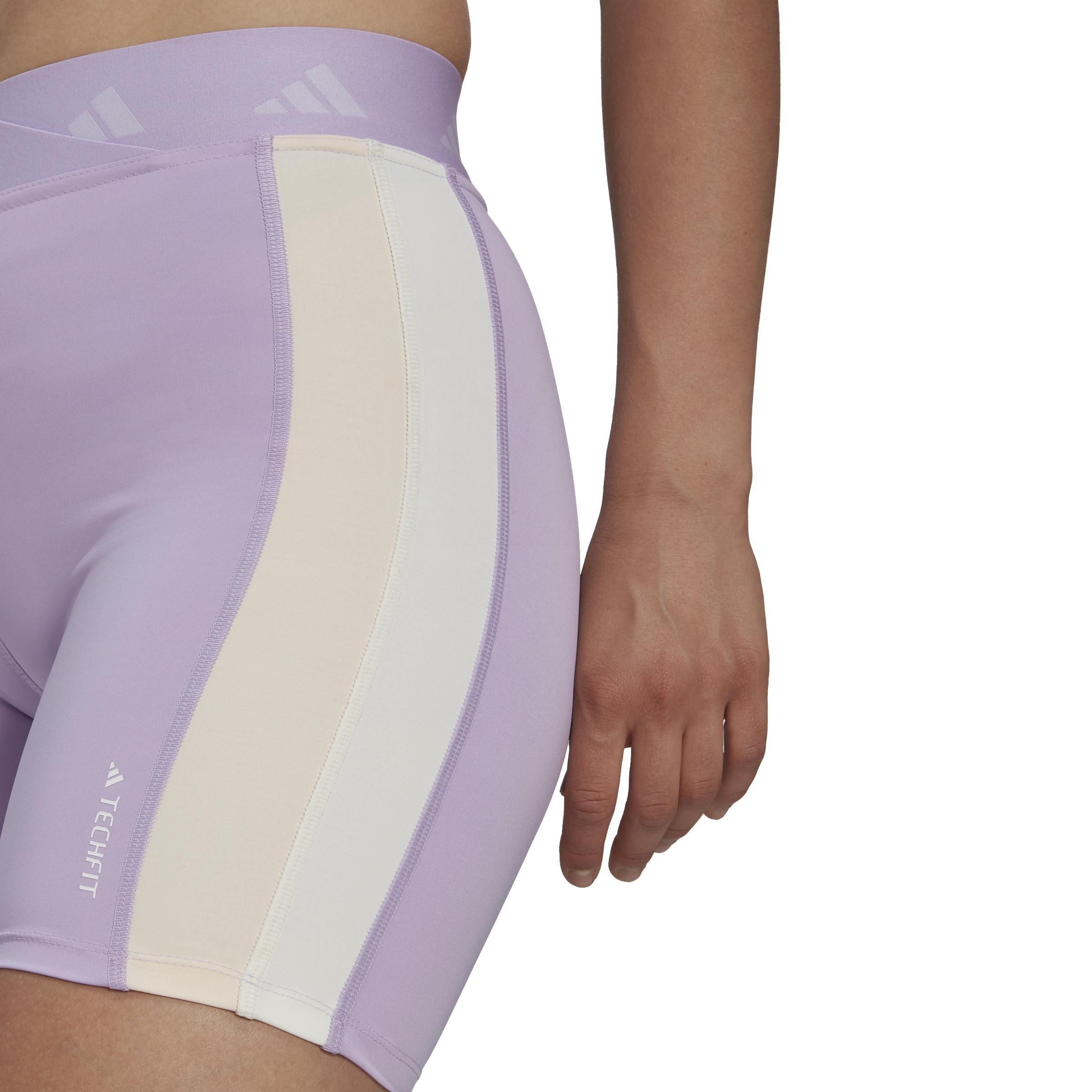 Hyperglam Training Techfit Short Leggings, Purple, , large image number 3