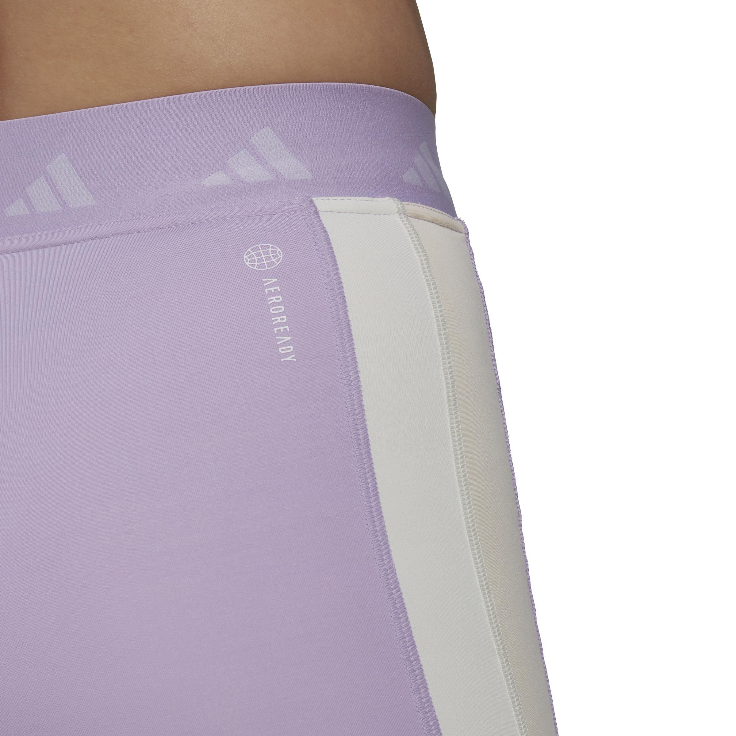 Hyperglam Training Techfit Short Leggings, Purple, , large image number 4