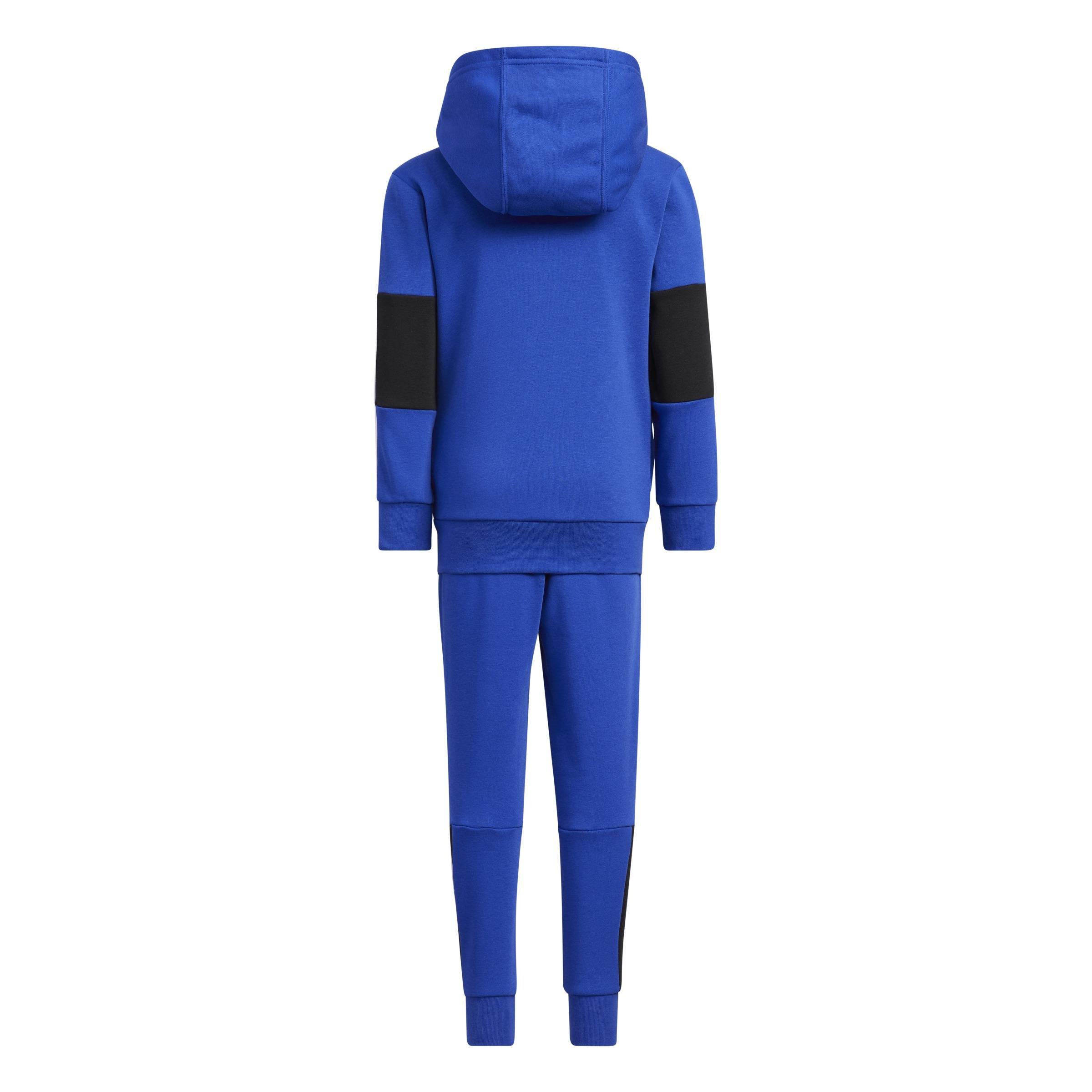Unisex Kids 3-Stripes Tracksuit, Blue, A901_ONE, large image number 1