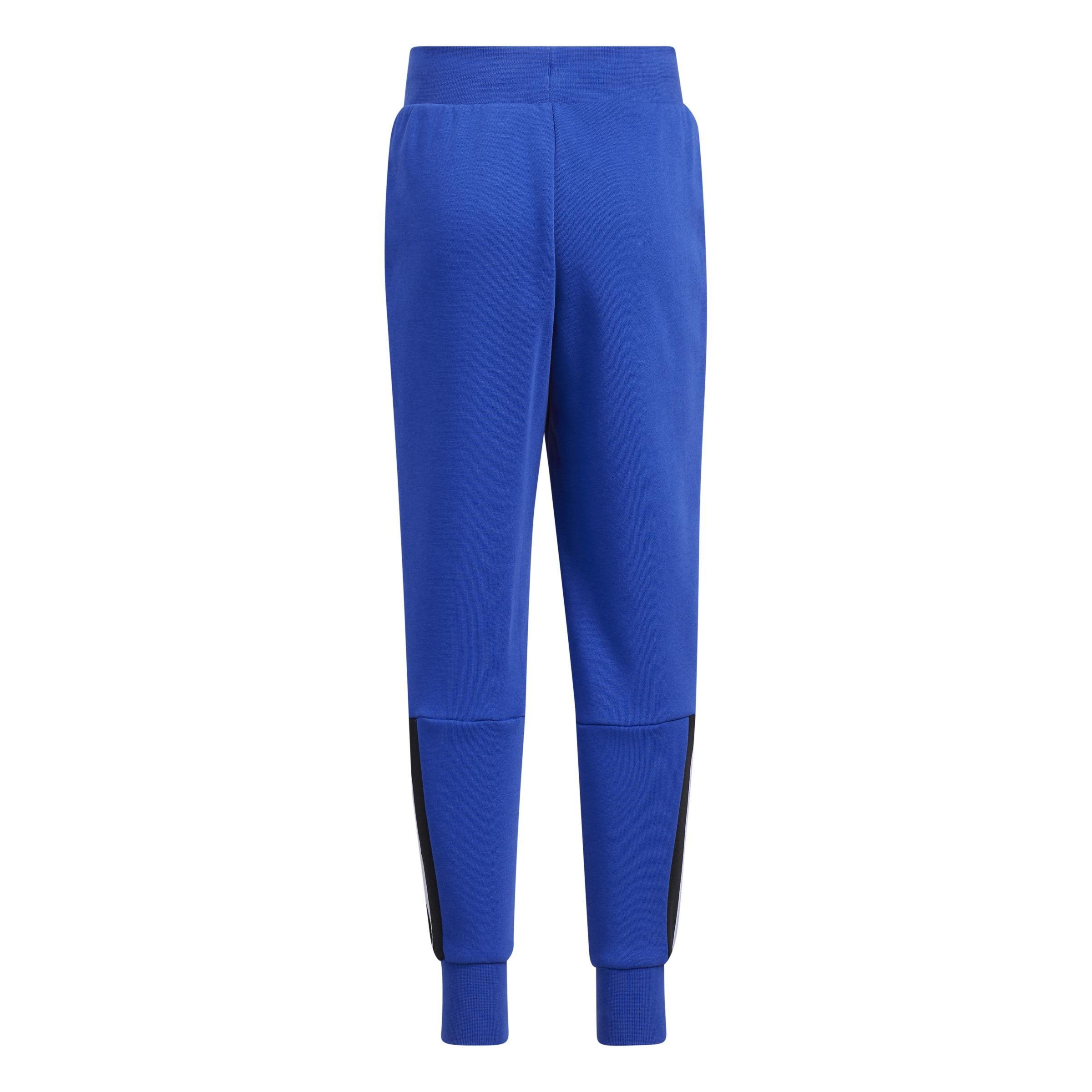 Unisex Kids 3-Stripes Tracksuit, Blue, A901_ONE, large image number 2
