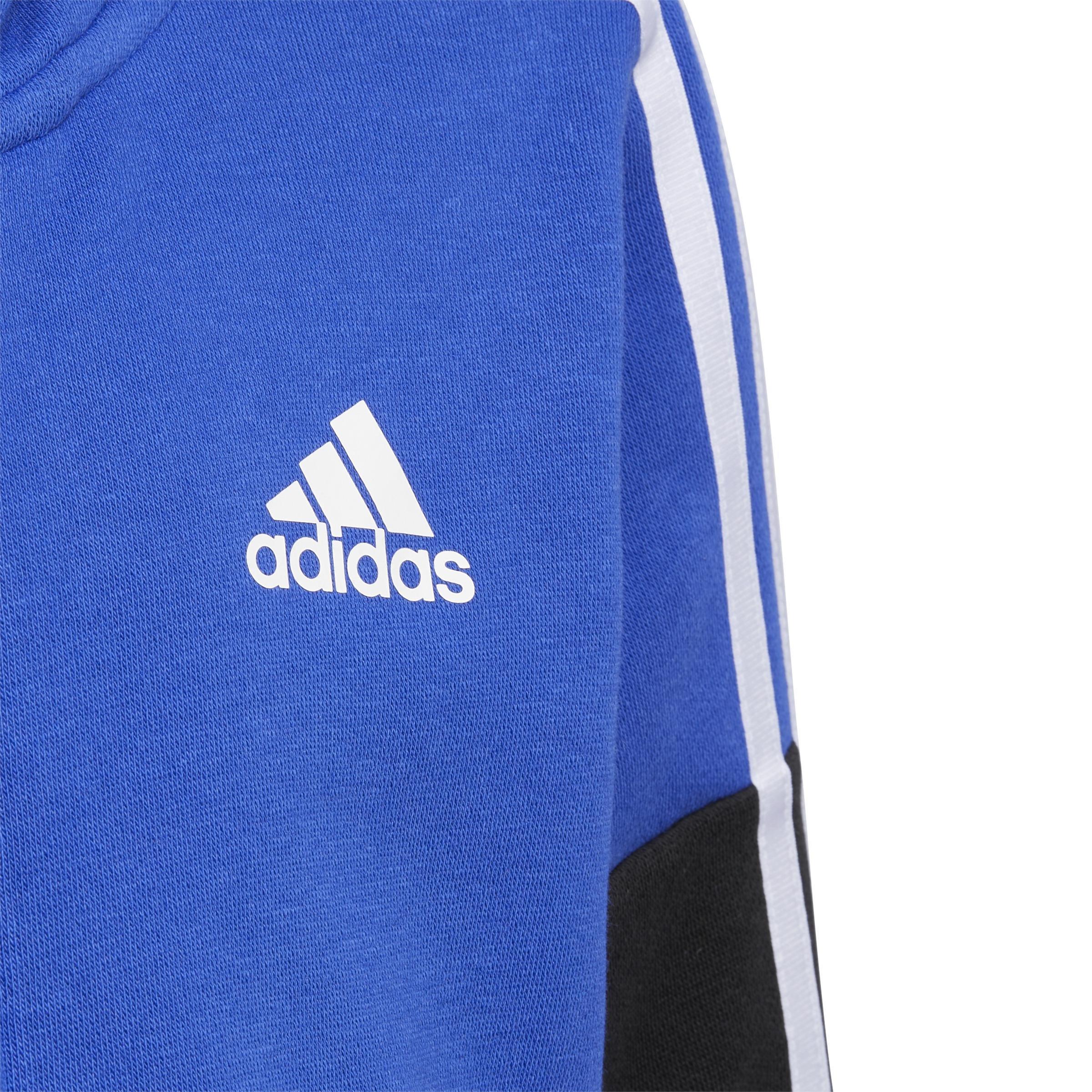 Unisex Kids 3-Stripes Tracksuit, Blue, A901_ONE, large image number 3
