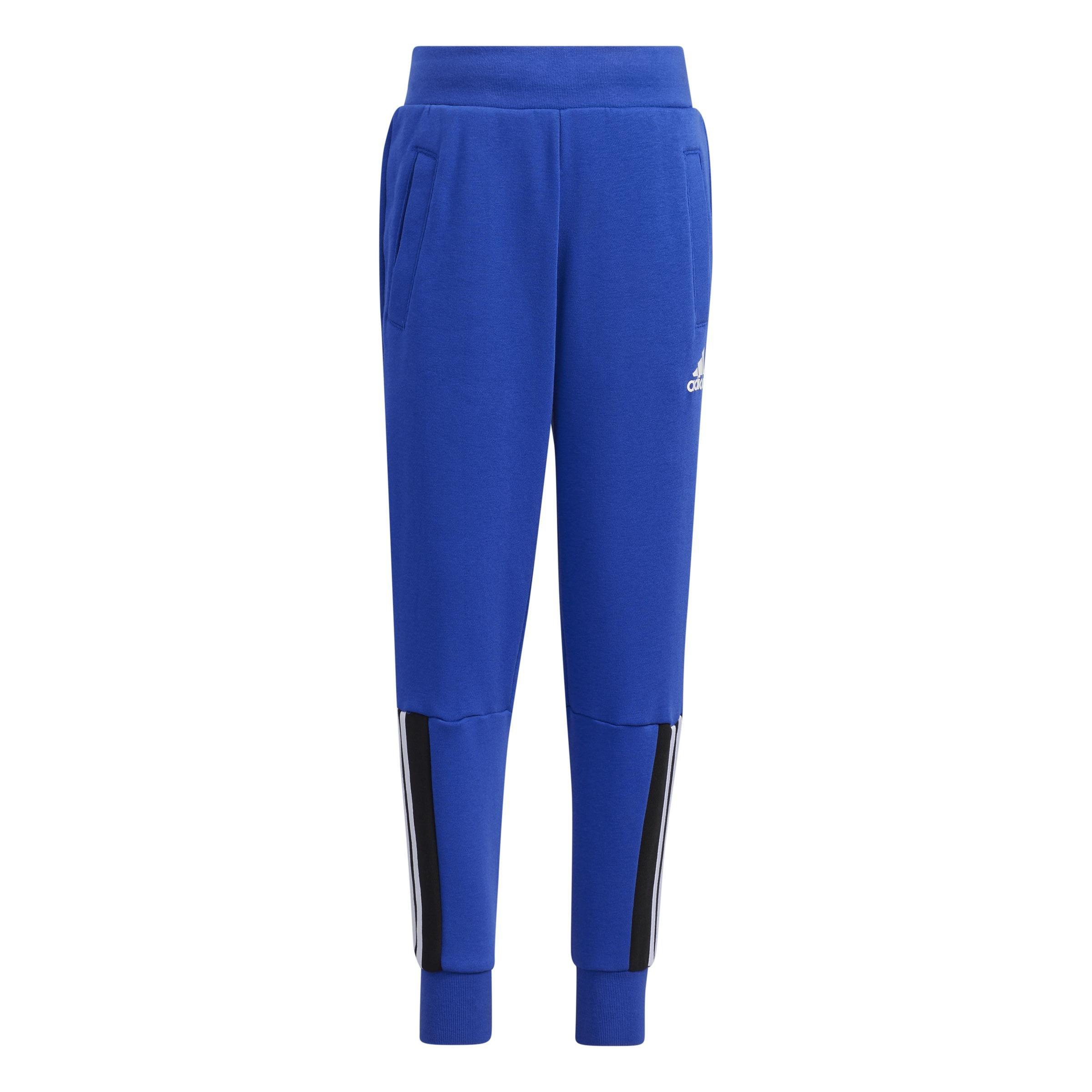 Unisex Kids 3-Stripes Tracksuit, Blue, A901_ONE, large image number 10