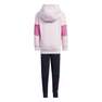 Kids Unisex 3-Stripes Tracksuit, Pink, A901_ONE, thumbnail image number 2