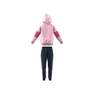 Kids Unisex 3-Stripes Tracksuit, Pink, A901_ONE, thumbnail image number 6