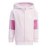 Kids Unisex 3-Stripes Tracksuit, Pink, A901_ONE, thumbnail image number 7