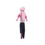 Kids Unisex 3-Stripes Tracksuit, Pink, A901_ONE, thumbnail image number 10