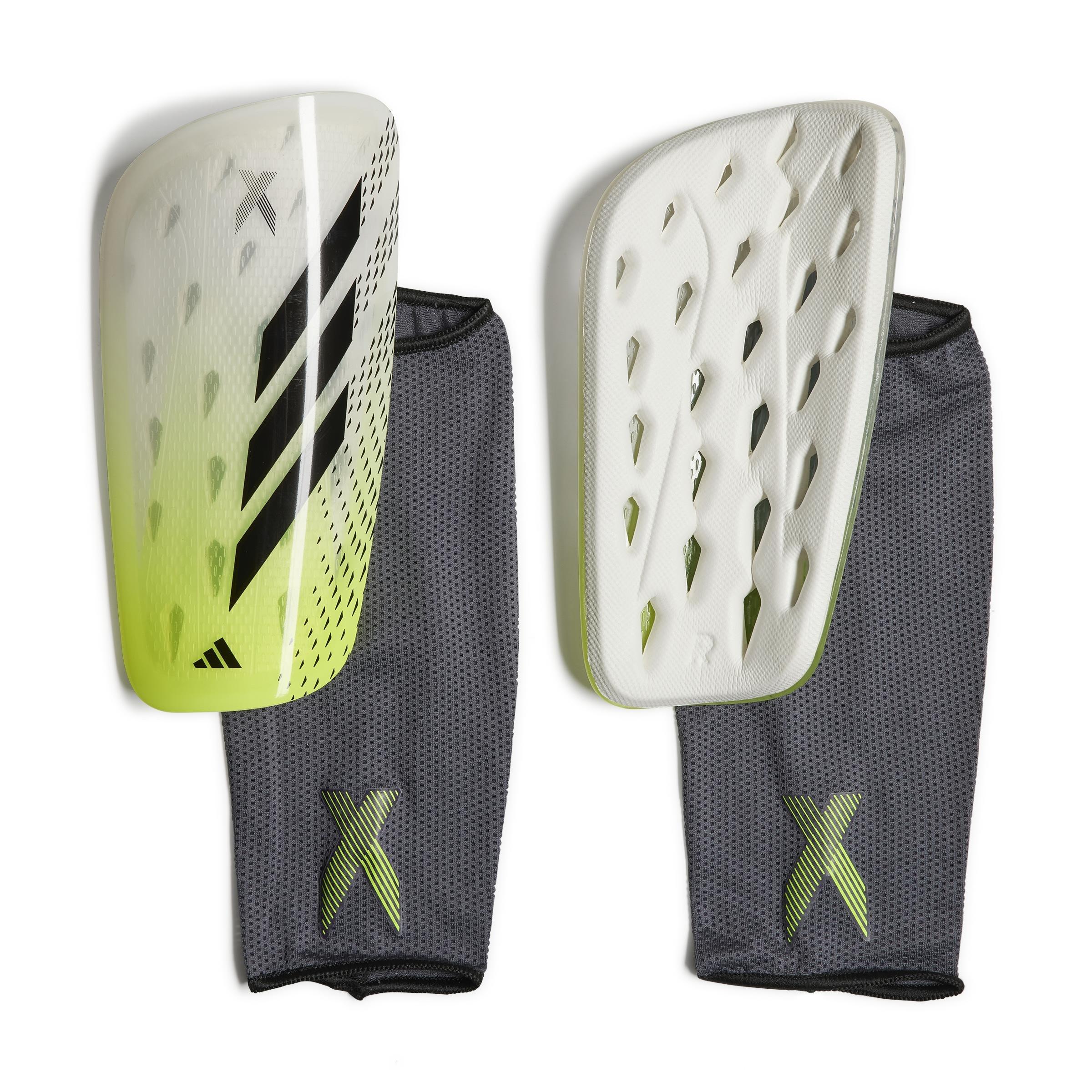 Unisex League Shin Guards, White, , large image number 0