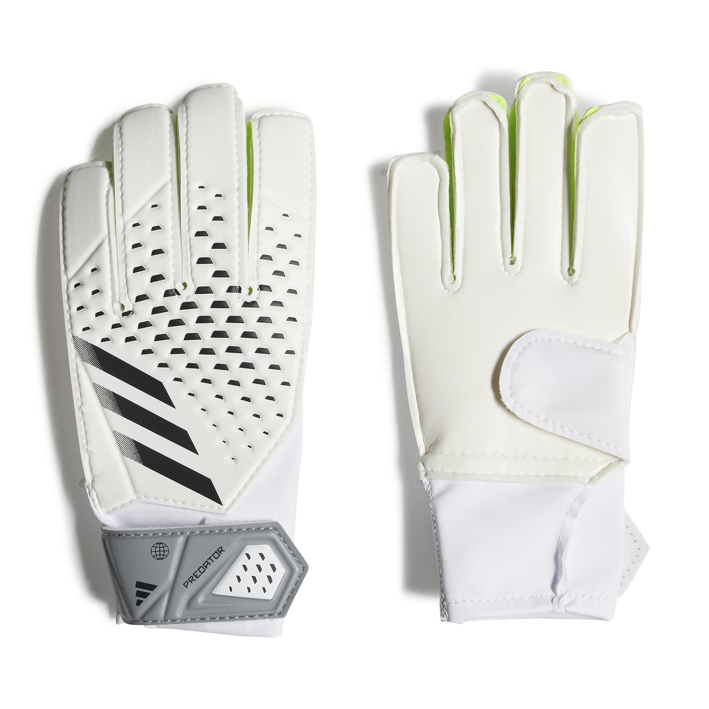 Unisex Predator Training Goalkeeper Gloves, White, A901_ONE, large image number 0