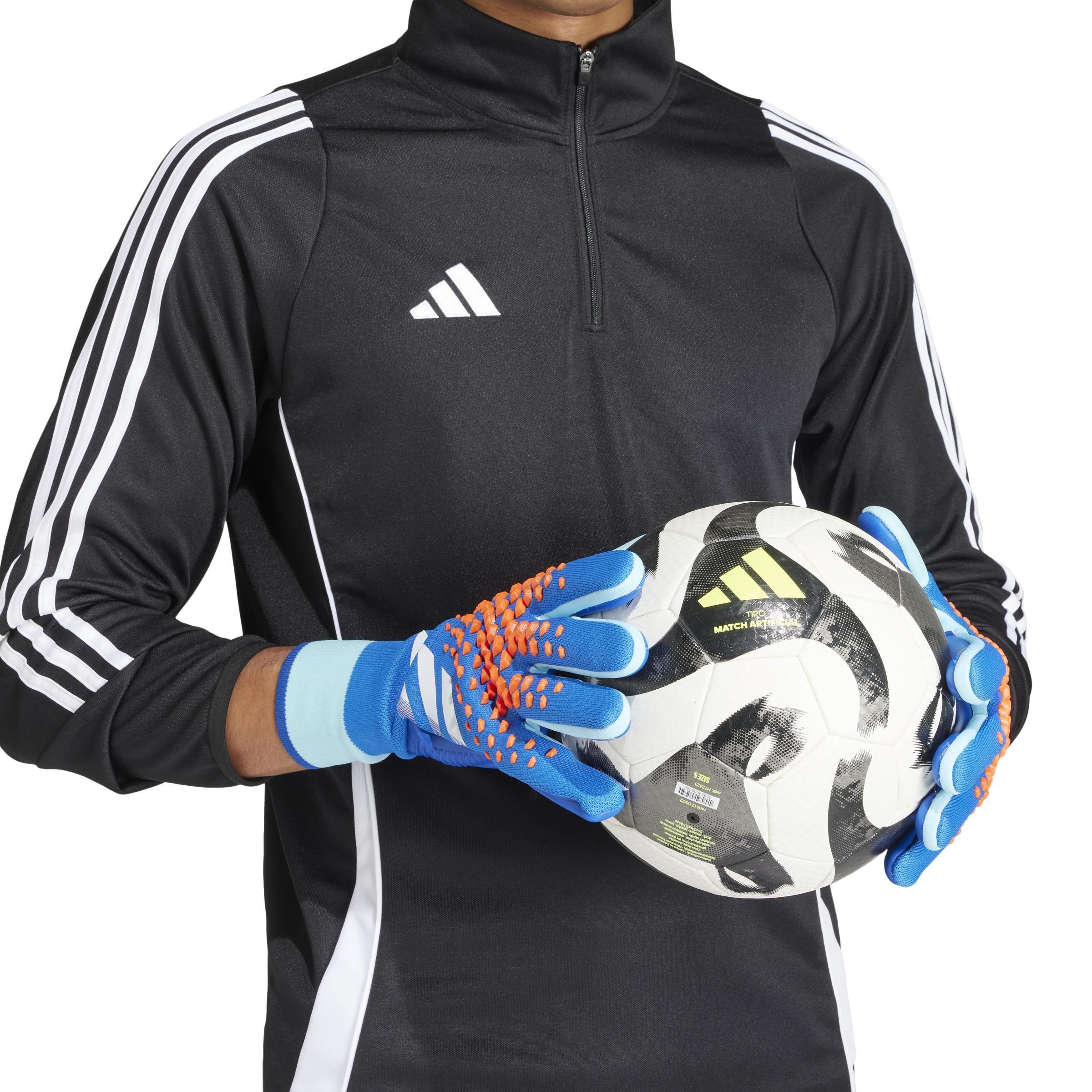 Unisex Predator Pro Goalkeeper Gloves, Blue, A901_ONE, large image number 2