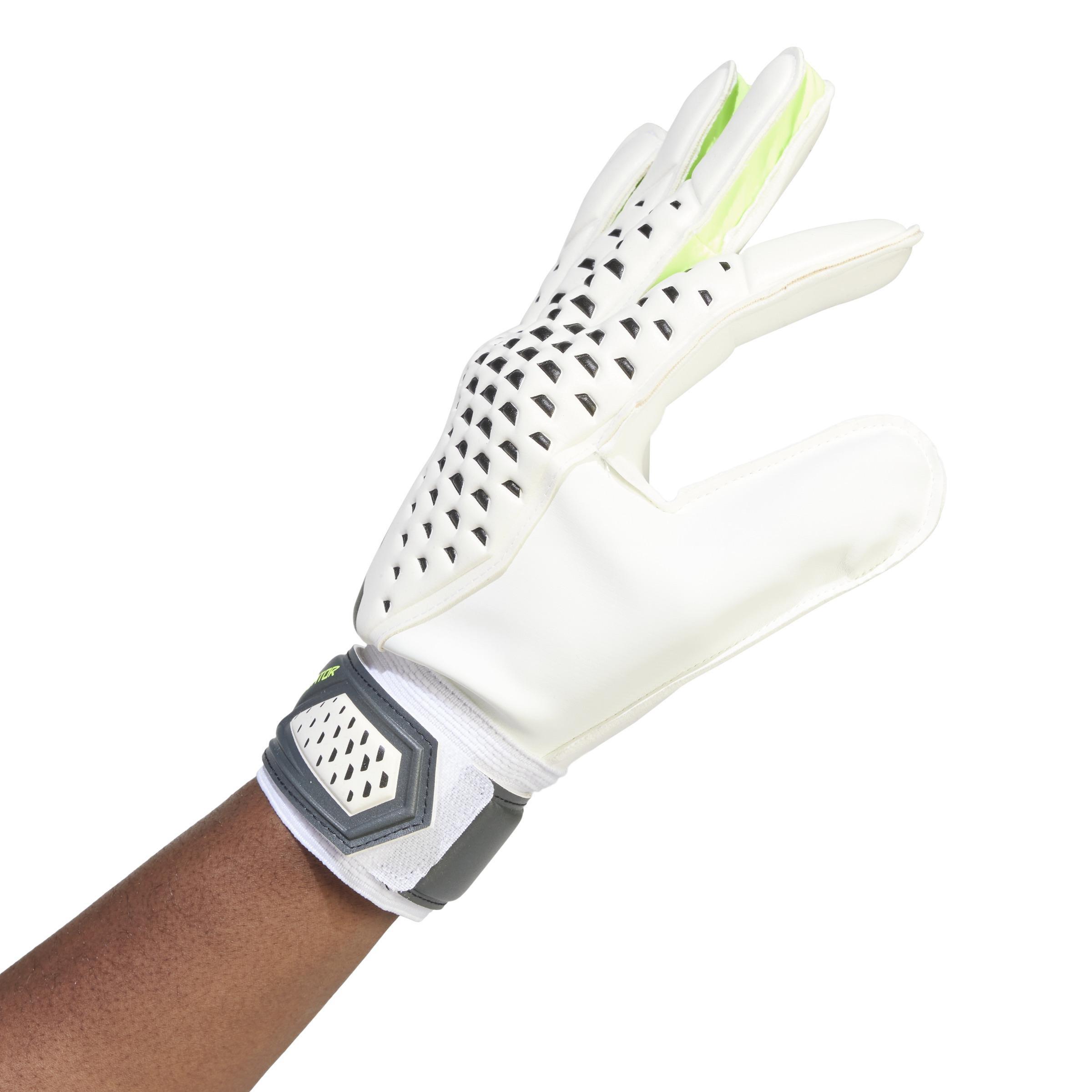 Unisex Predator Training Goalkeeper Gloves, White, A901_ONE, large image number 2