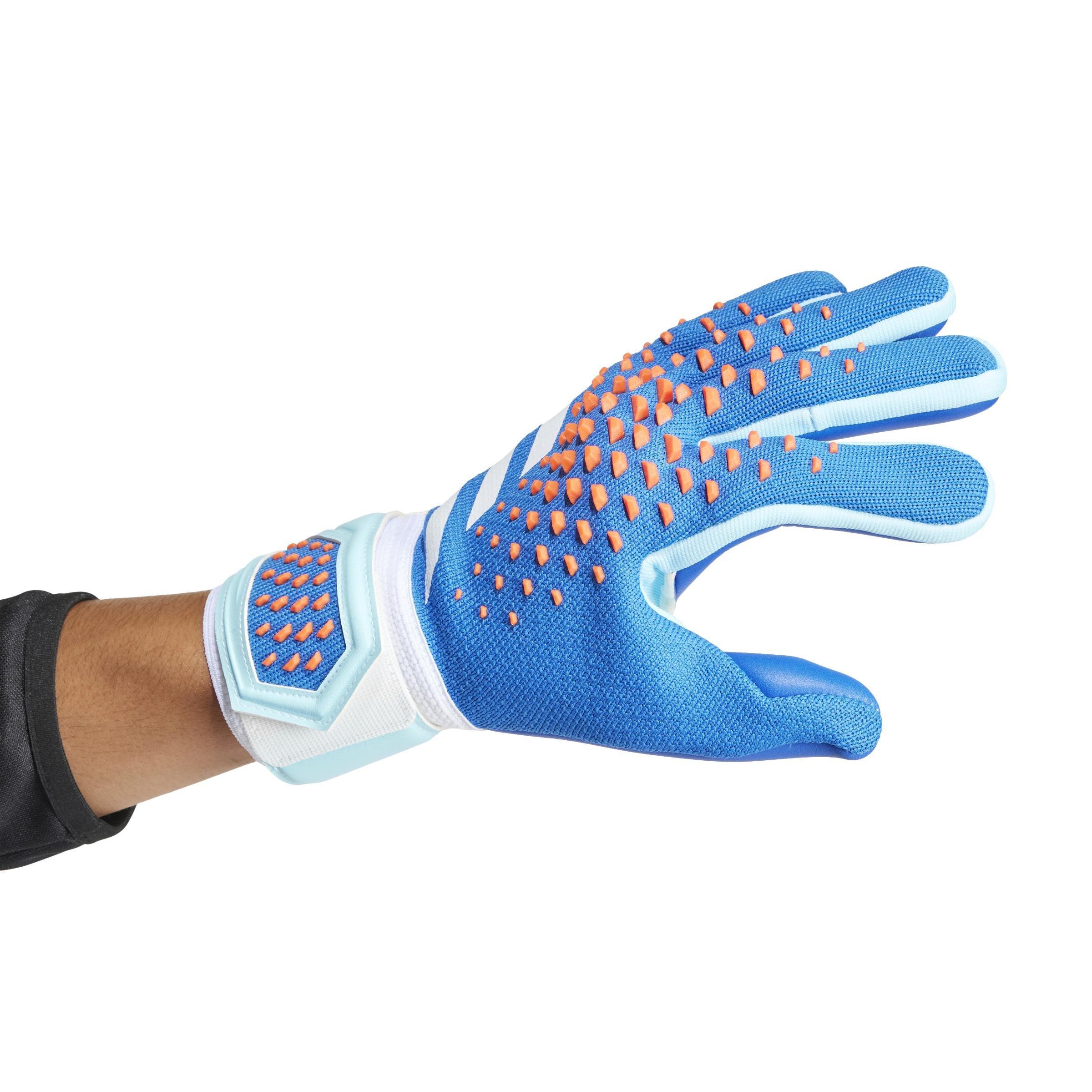 Unisex Predator League Goalkeeper Gloves, Blue, A901_ONE, large image number 2