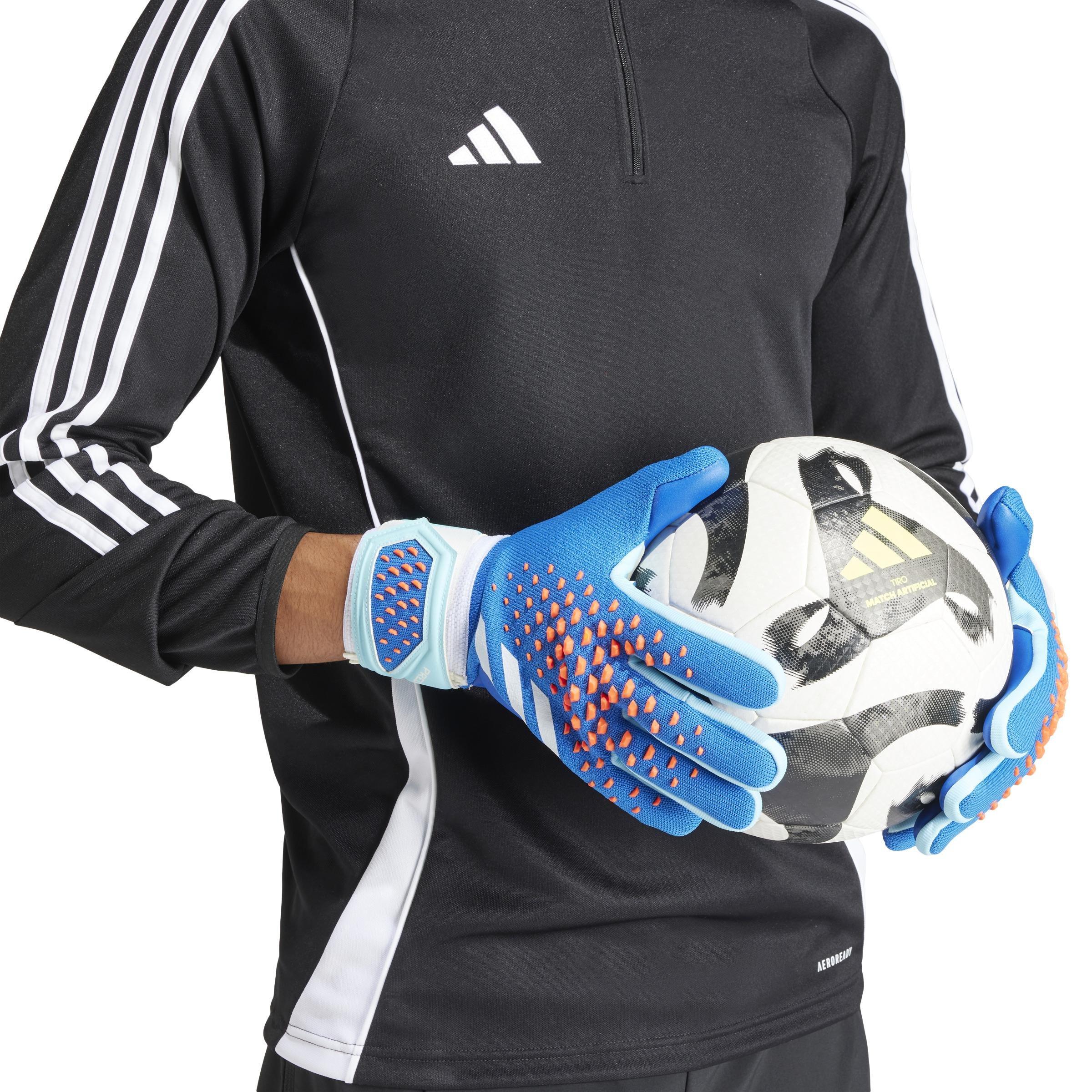 Unisex Predator League Goalkeeper Gloves, Blue, , large image number 5