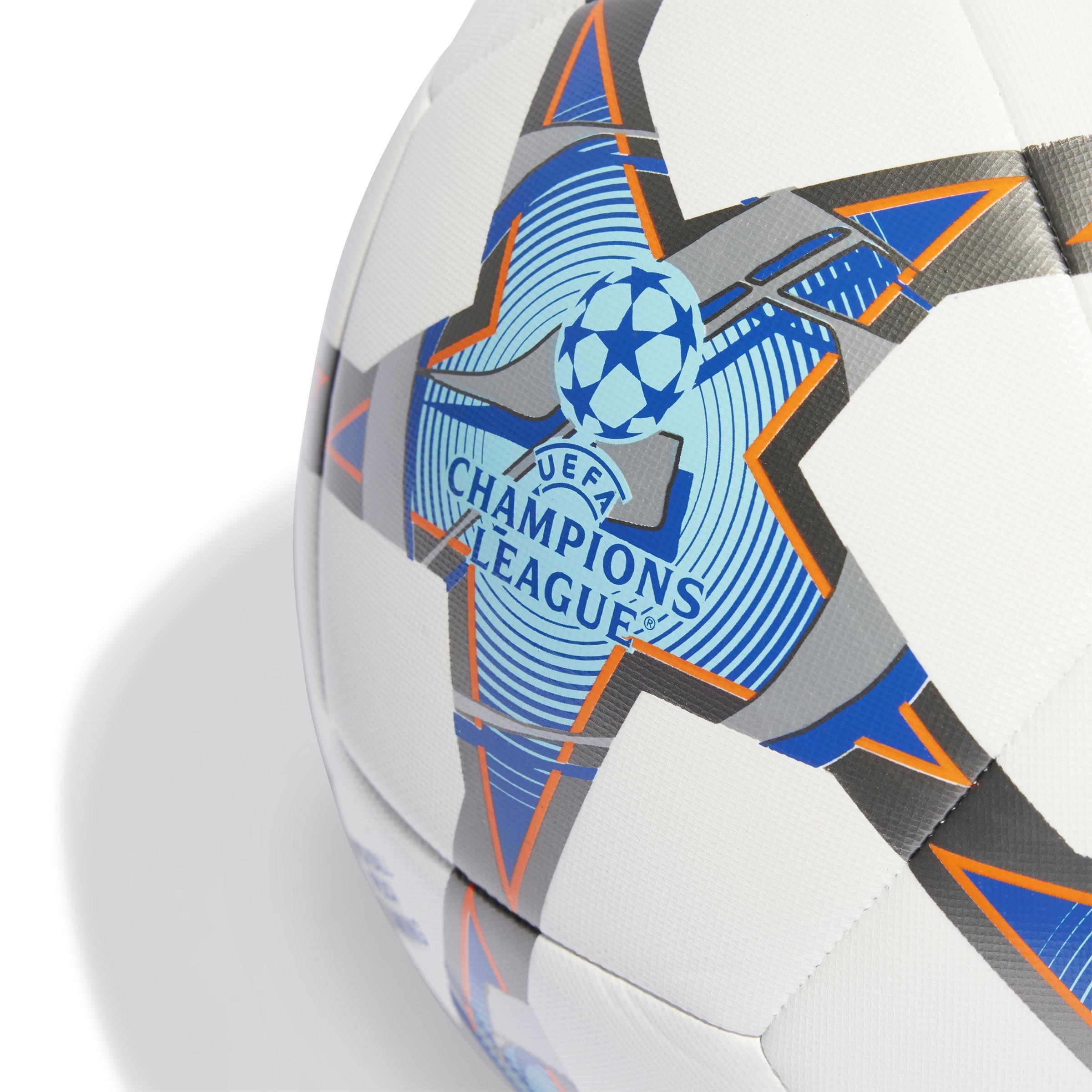 Unisex UCL Training 23/24 Group Stage Football, White, A901_ONE, large image number 0