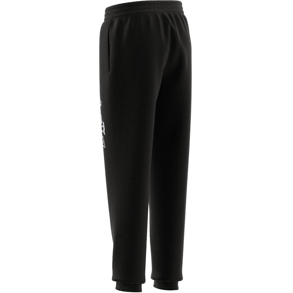 Unisex Kids Brand Love Joggers, Black, A901_ONE, large image number 10