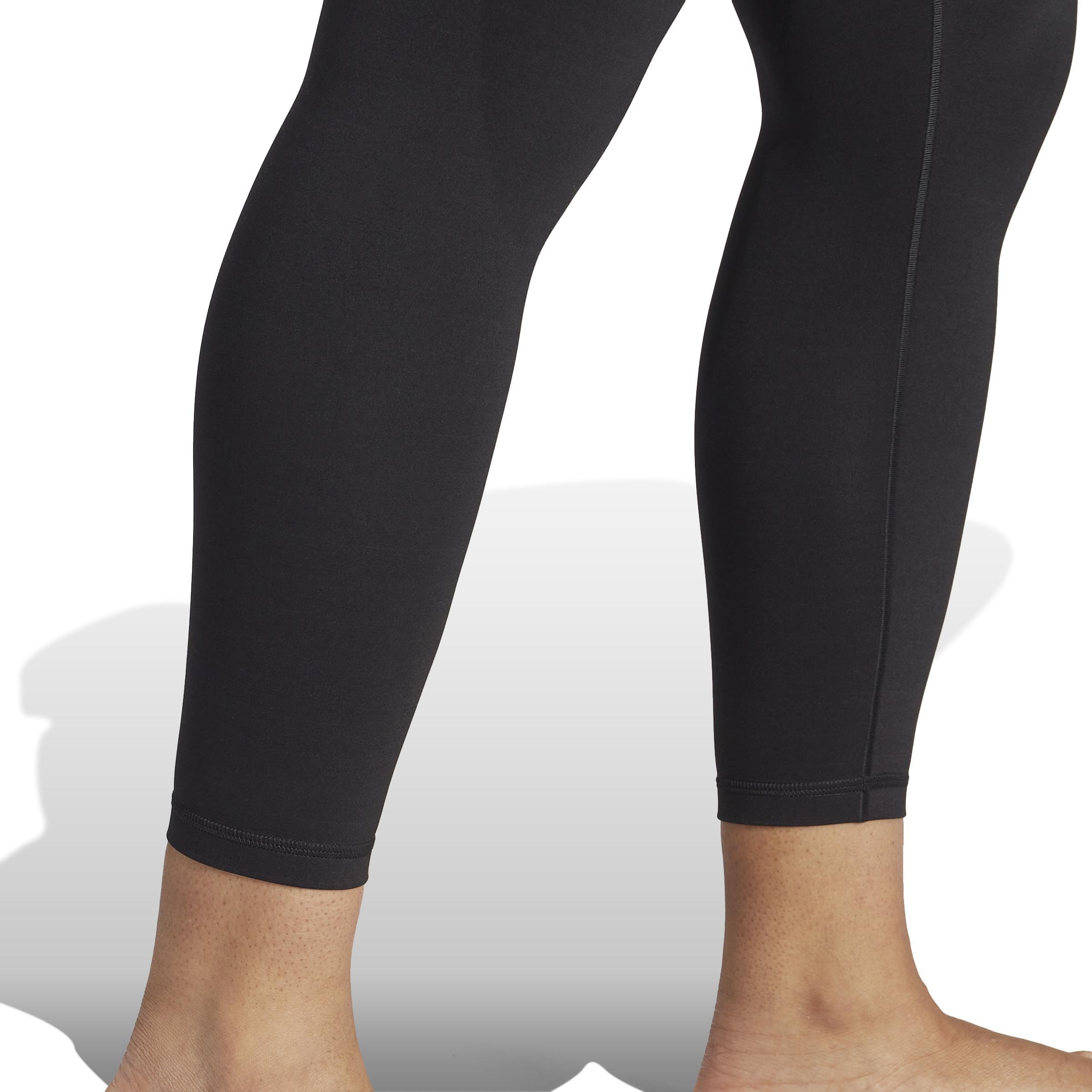 Yoga Studio Luxe Crossover Waistband 7/8 Leggings, Black, A901_ONE, large image number 5