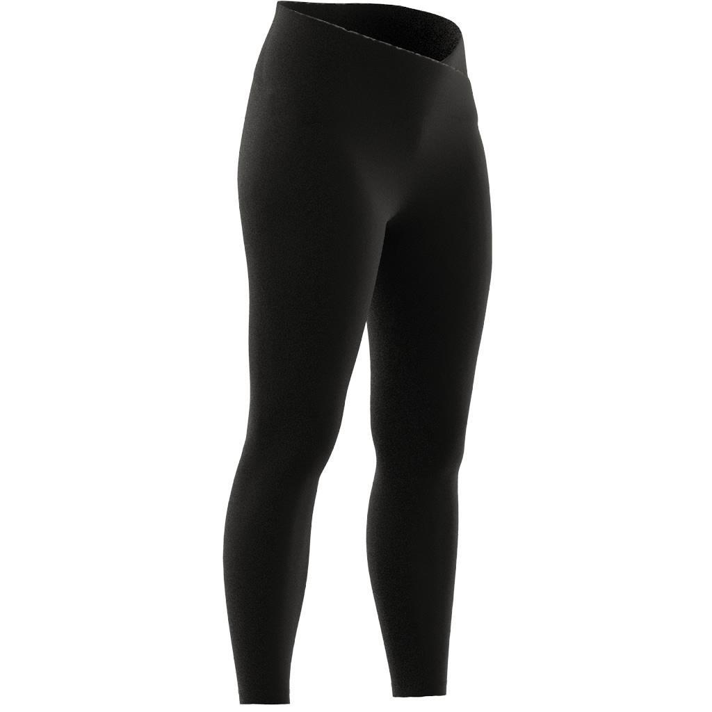 Yoga Studio Luxe Crossover Waistband 7/8 Leggings, Black, A901_ONE, large image number 6