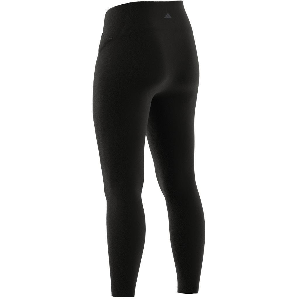Yoga Studio Luxe Crossover Waistband 7/8 Leggings, Black, A901_ONE, large image number 7