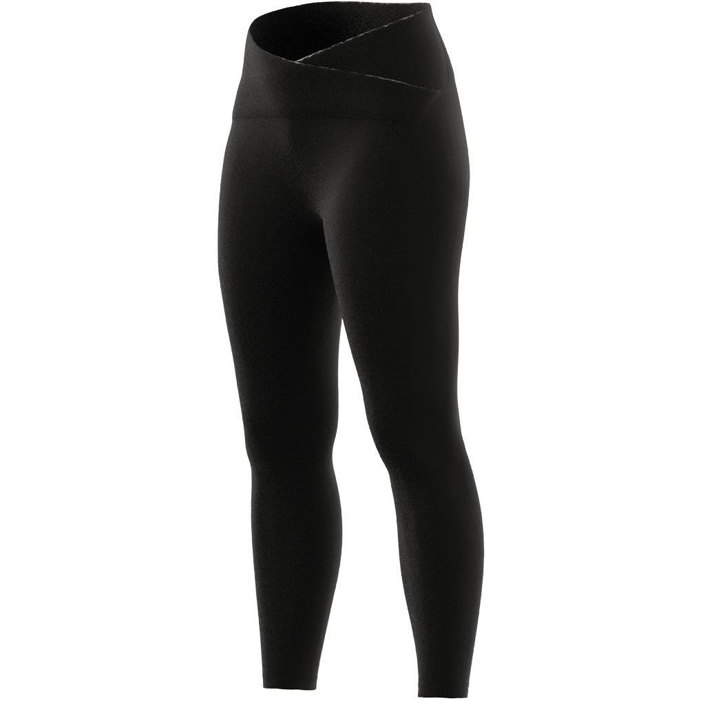 Yoga Studio Luxe Crossover Waistband 7/8 Leggings, Black, A901_ONE, large image number 8