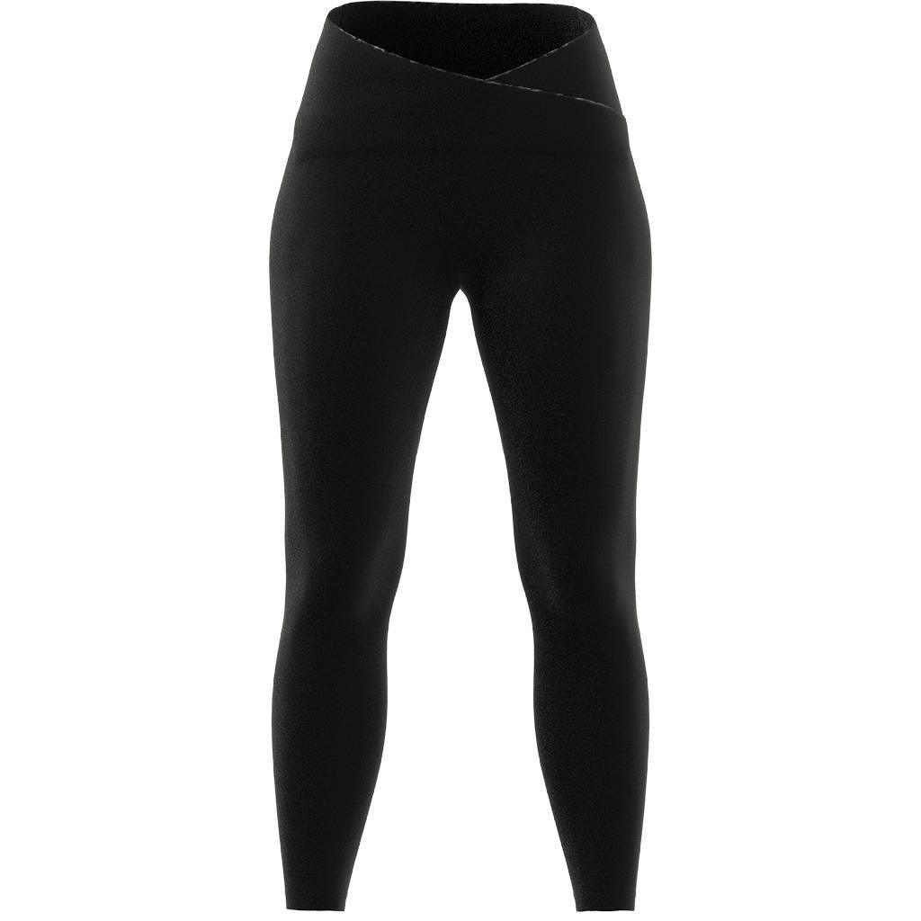 Yoga Studio Luxe Crossover Waistband 7/8 Leggings, Black, A901_ONE, large image number 11