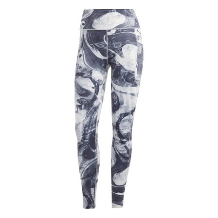 Women Daily Run Print 7/8 Leggings, Grey, A901_ONE, large image number 0