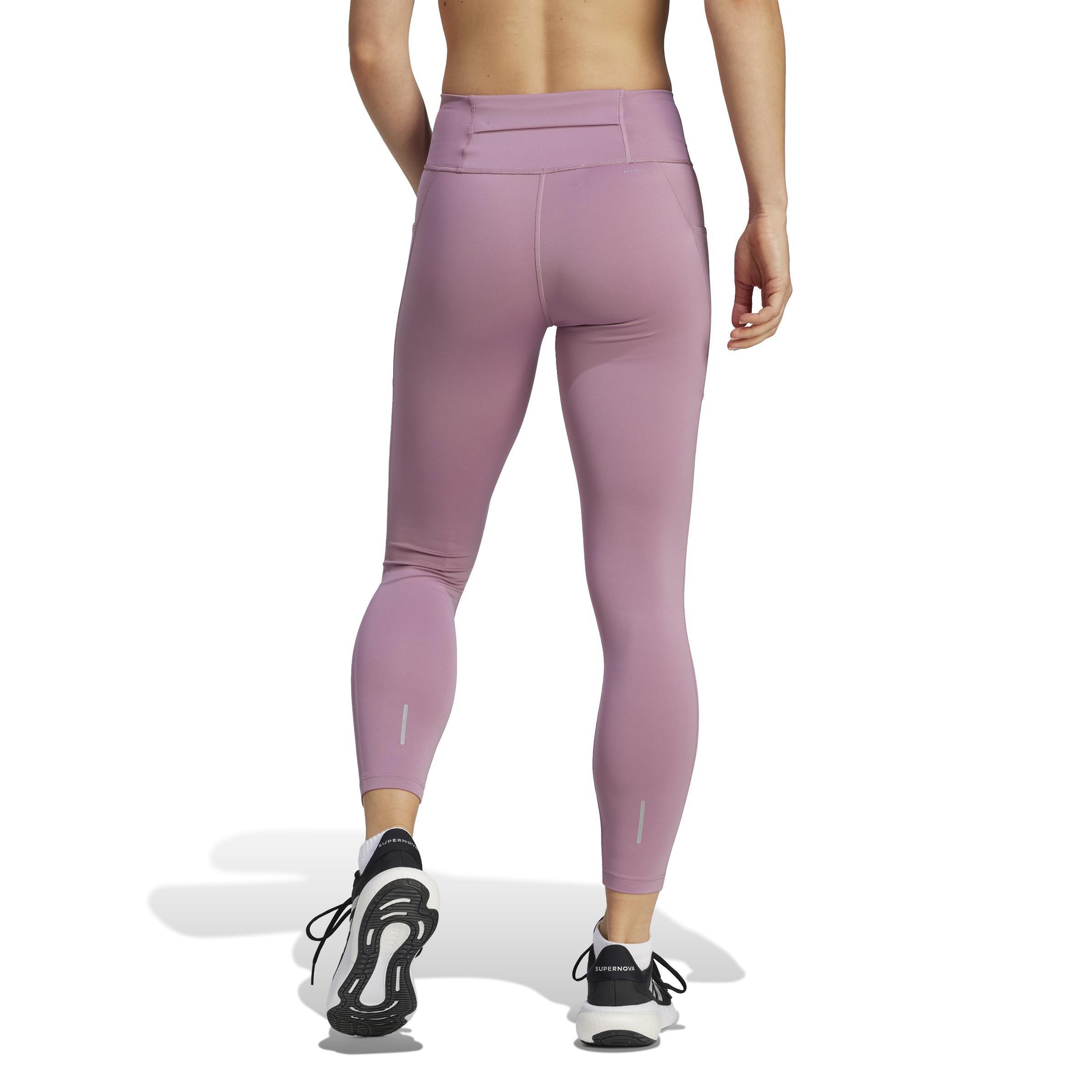 Women Dailyrun 7/8 Leggings, Pink, A901_ONE, large image number 2