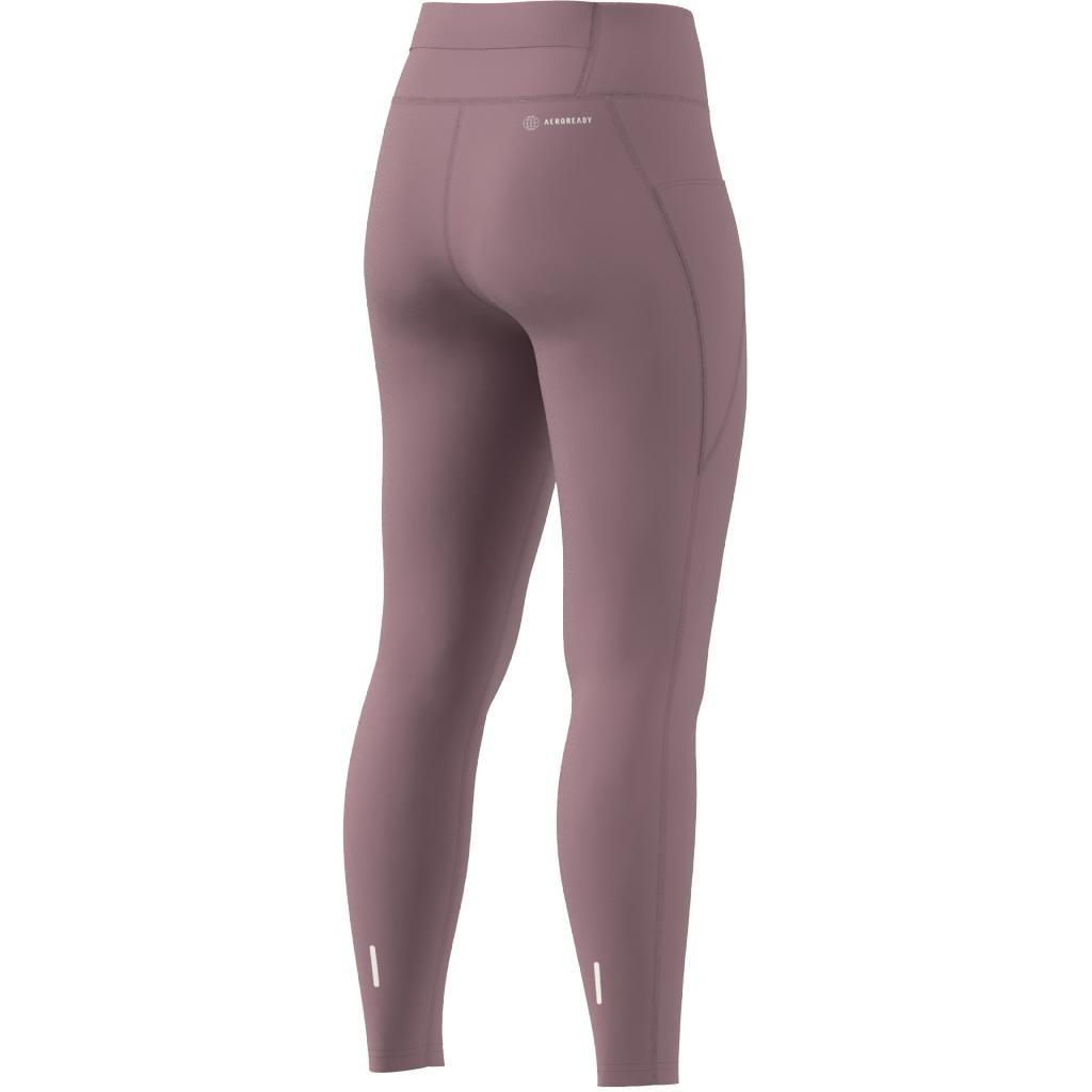 Women Dailyrun 7/8 Leggings, Pink, A901_ONE, large image number 10