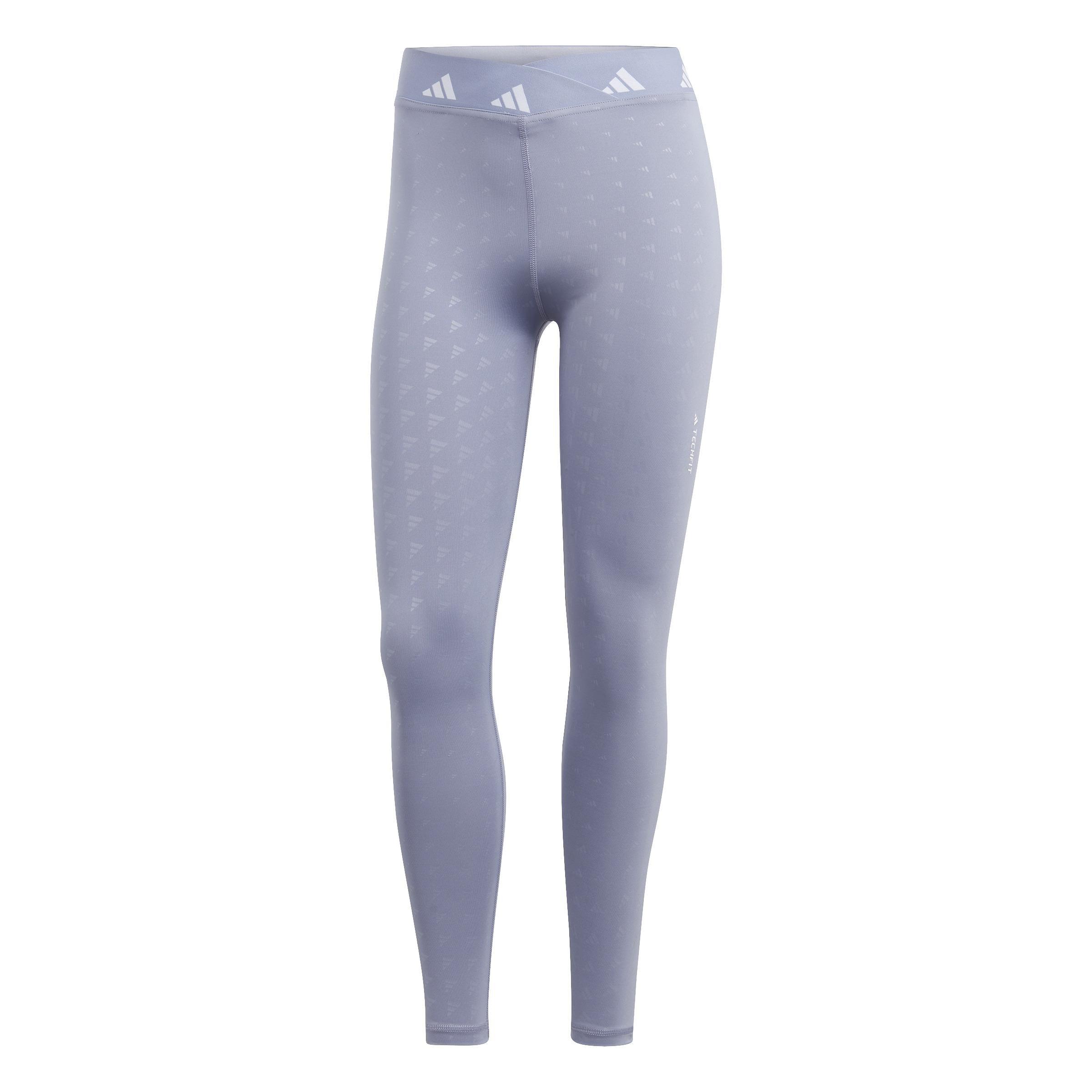 Techfit Brand Love 7/8 Leggings, Purple, A901_ONE, large image number 1